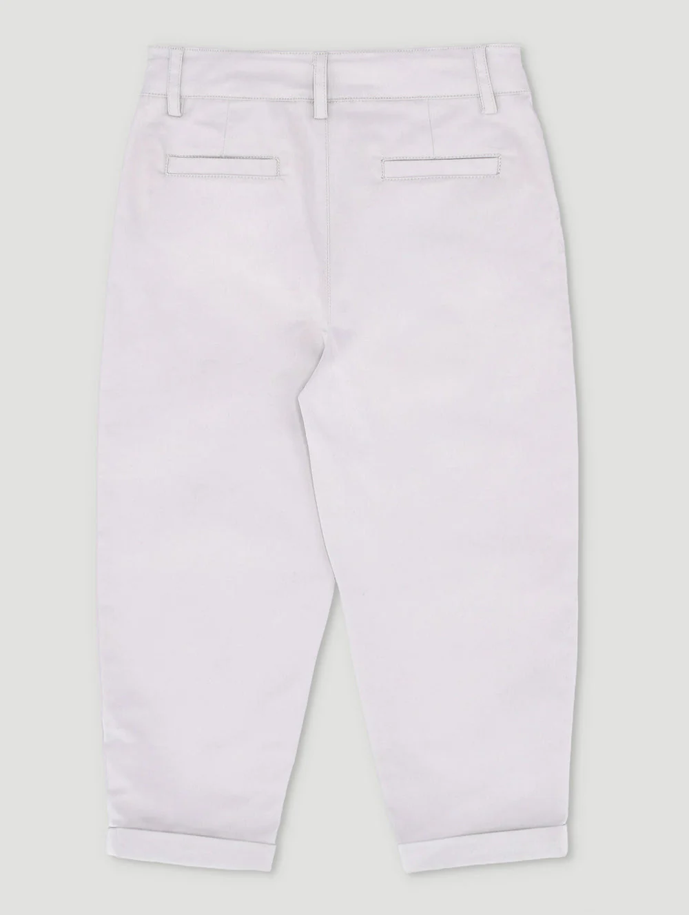Keedo Boys Premium Chino Pant - Light Grey - Image 2