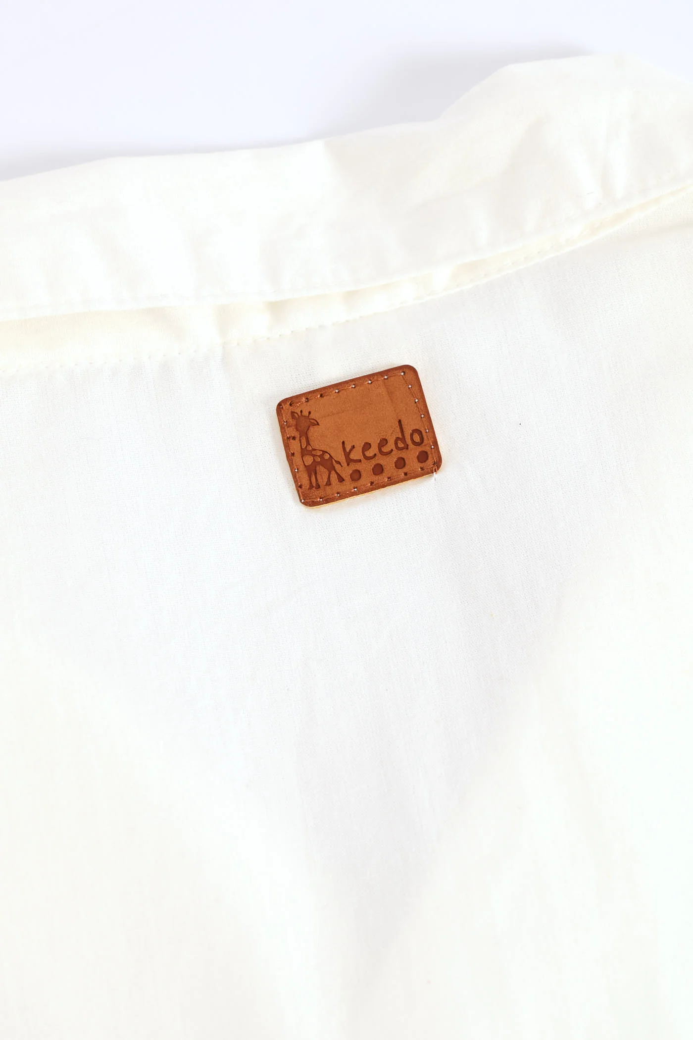 Keedo Boys Premium Shirt - White - Image 5