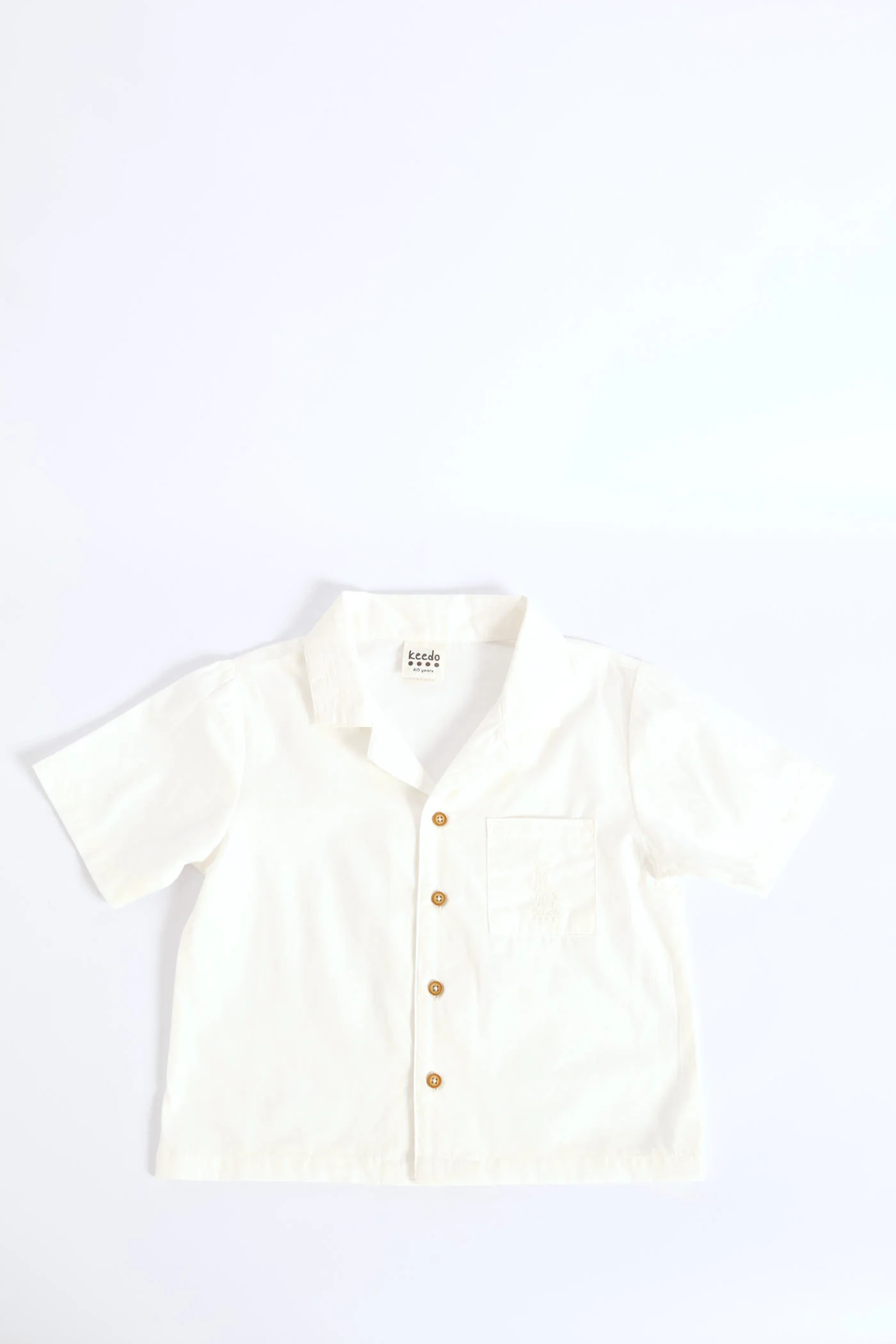 Keedo Boys Premium Shirt - White - Image 6
