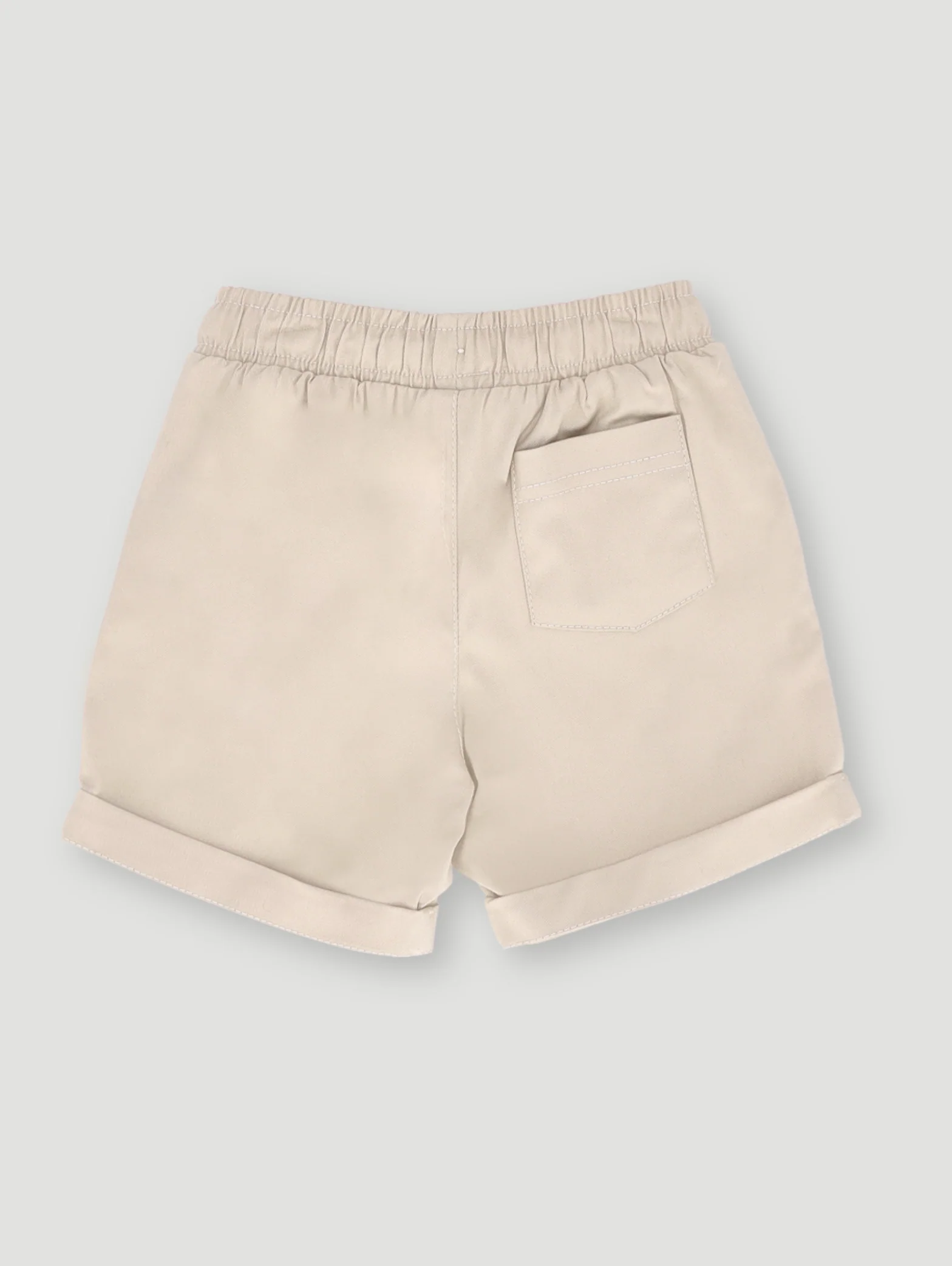 Keedo Boys Twill Short - Stone - Image 2