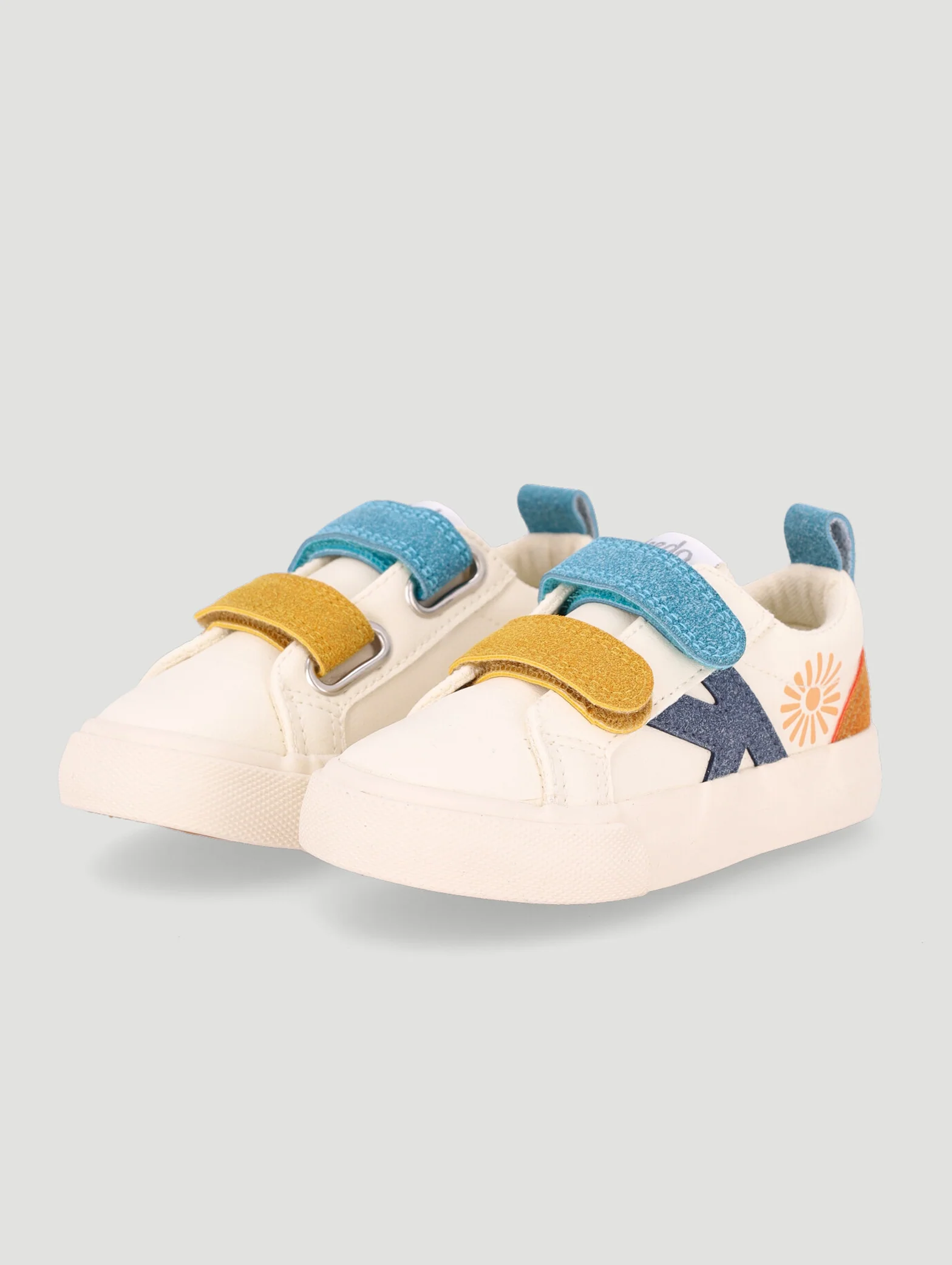 Keedo Boys Velcro Skate Sneaker - Multi - Image 3