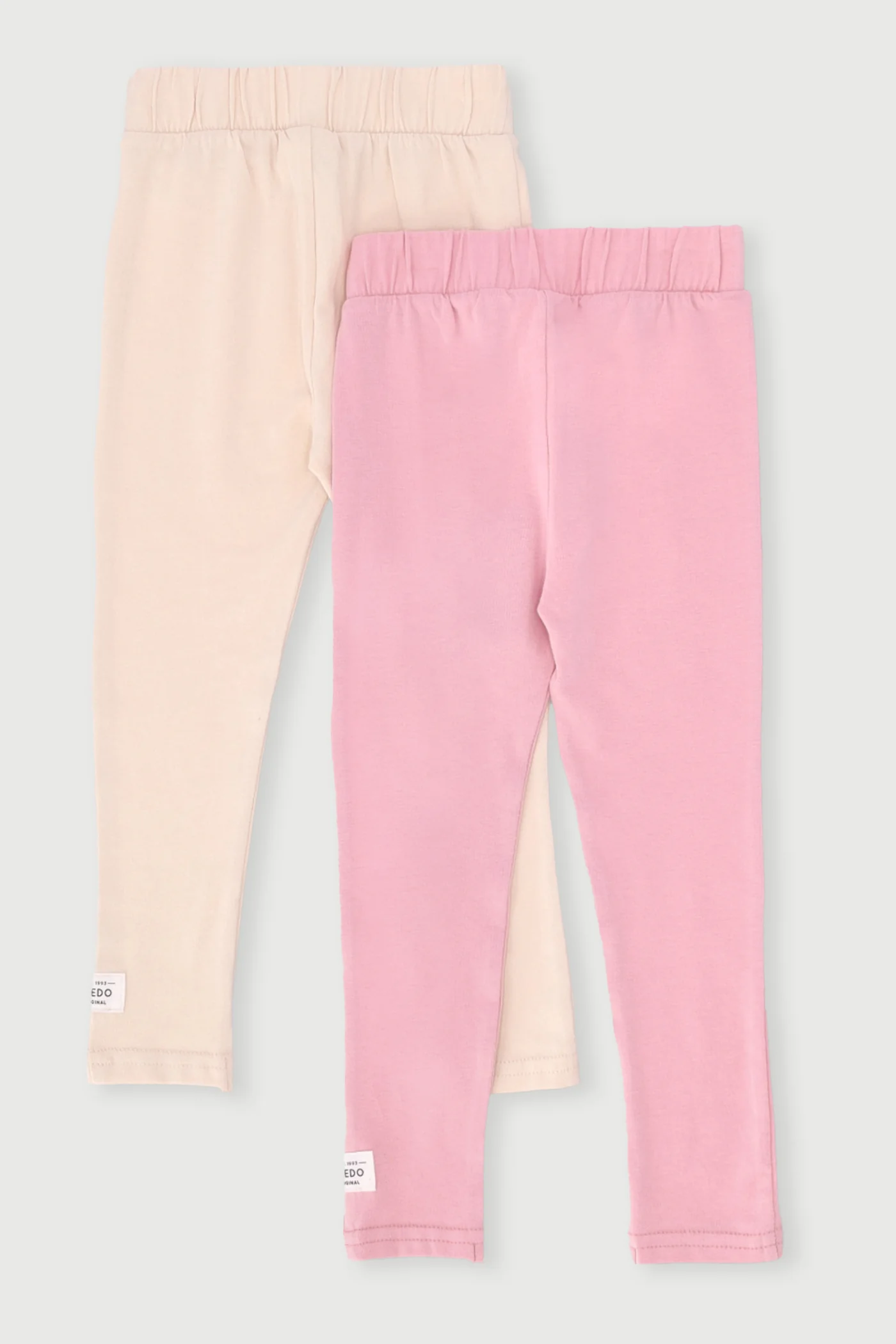 Keedo Girls 2 Pack Floral Legging - Pink - Image 2