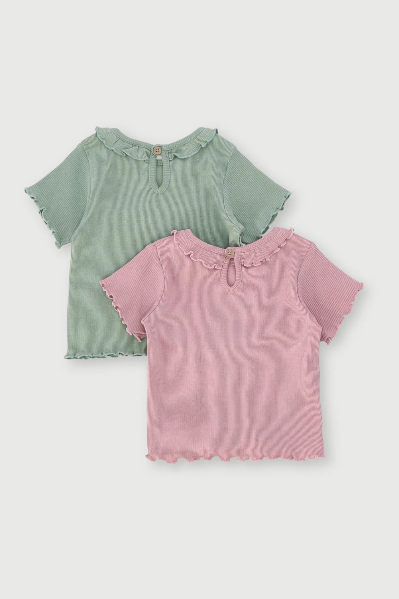 Keedo Girls 2 Pack Tees - Multi - Image 2