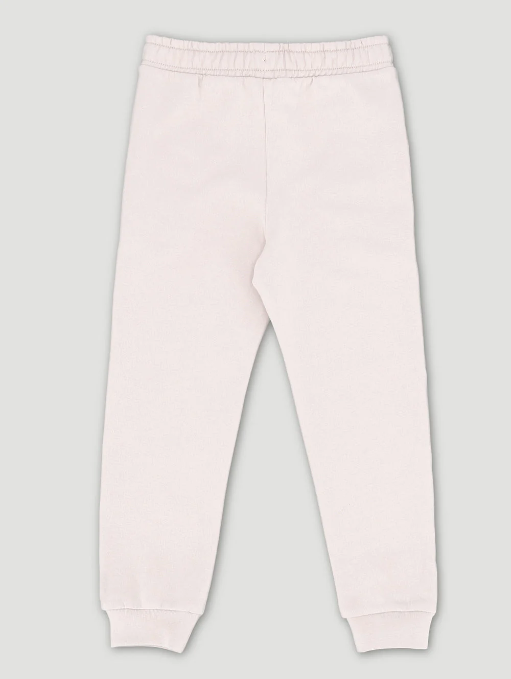 Keedo Girls Beige Logo Jogger - Image 2