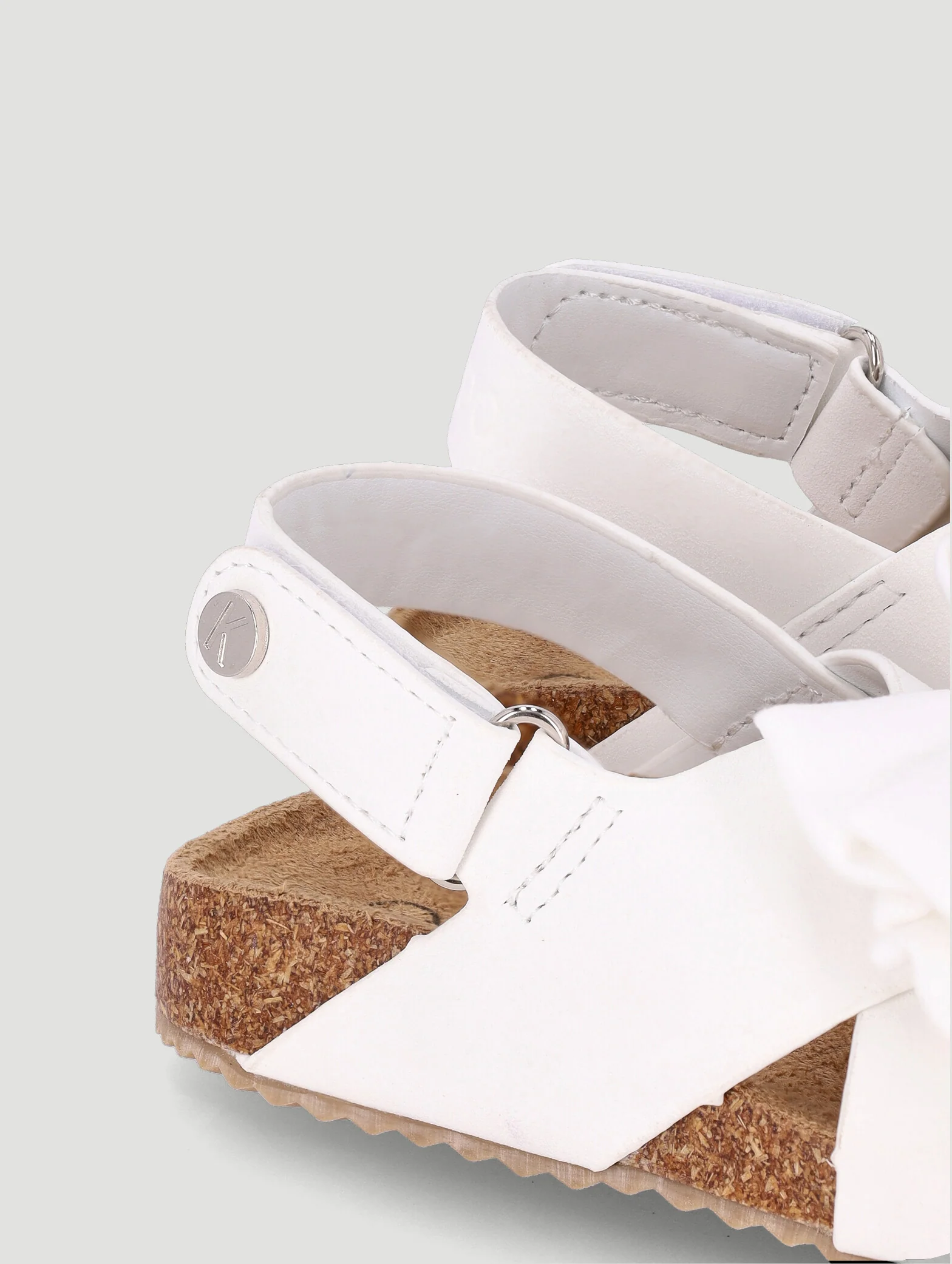 Keedo Girls Bow Adventure Sandal - White - Image 5