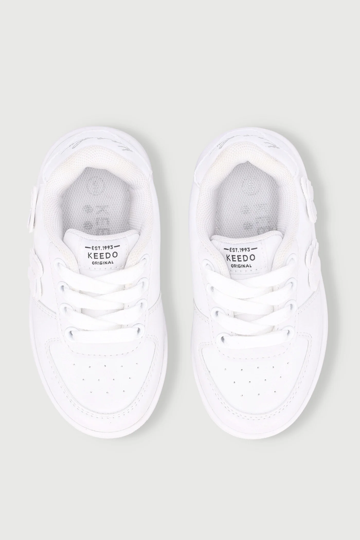 Keedo Girls Butterfly Sneaker - White - Image 2