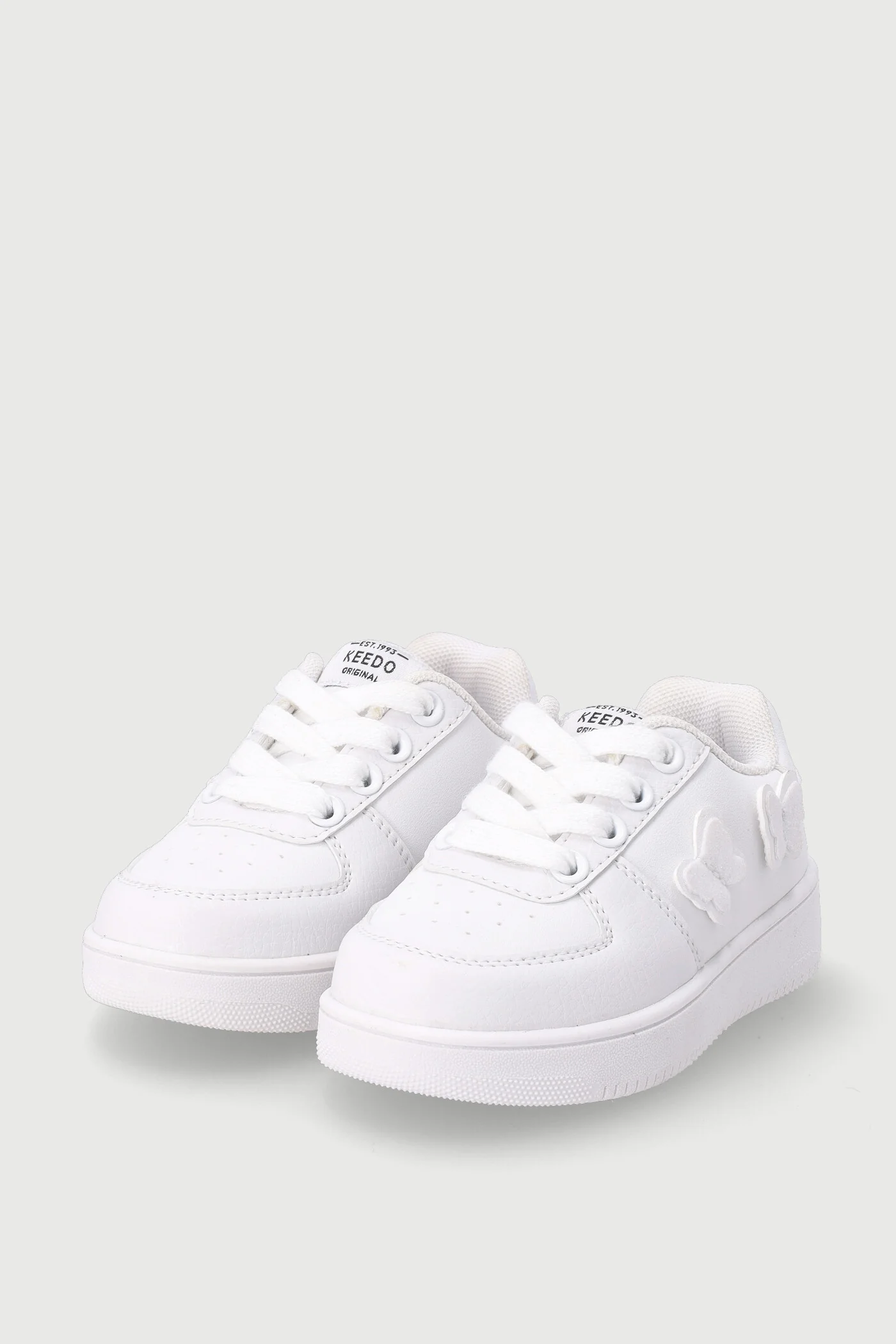 Keedo Girls Butterfly Sneaker - White - Image 3