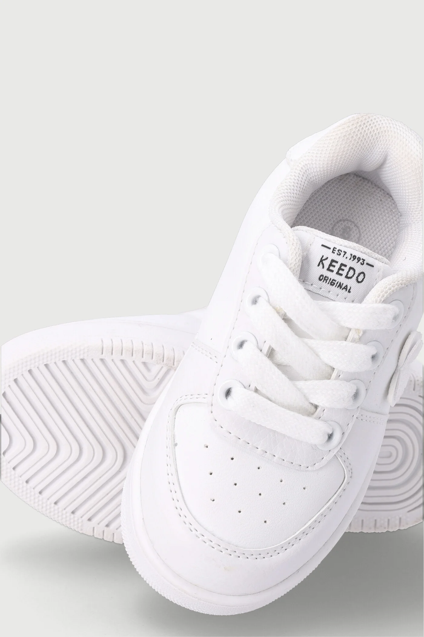 Keedo Girls Butterfly Sneaker - White - Image 4