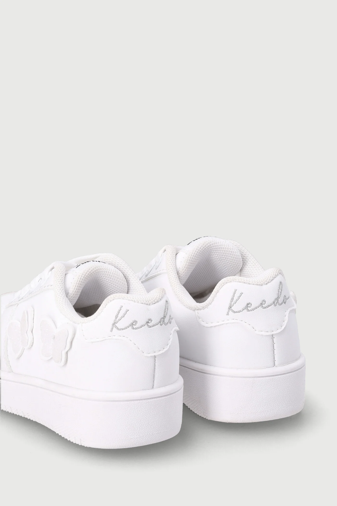 Keedo Girls Butterfly Sneaker - White - Image 5