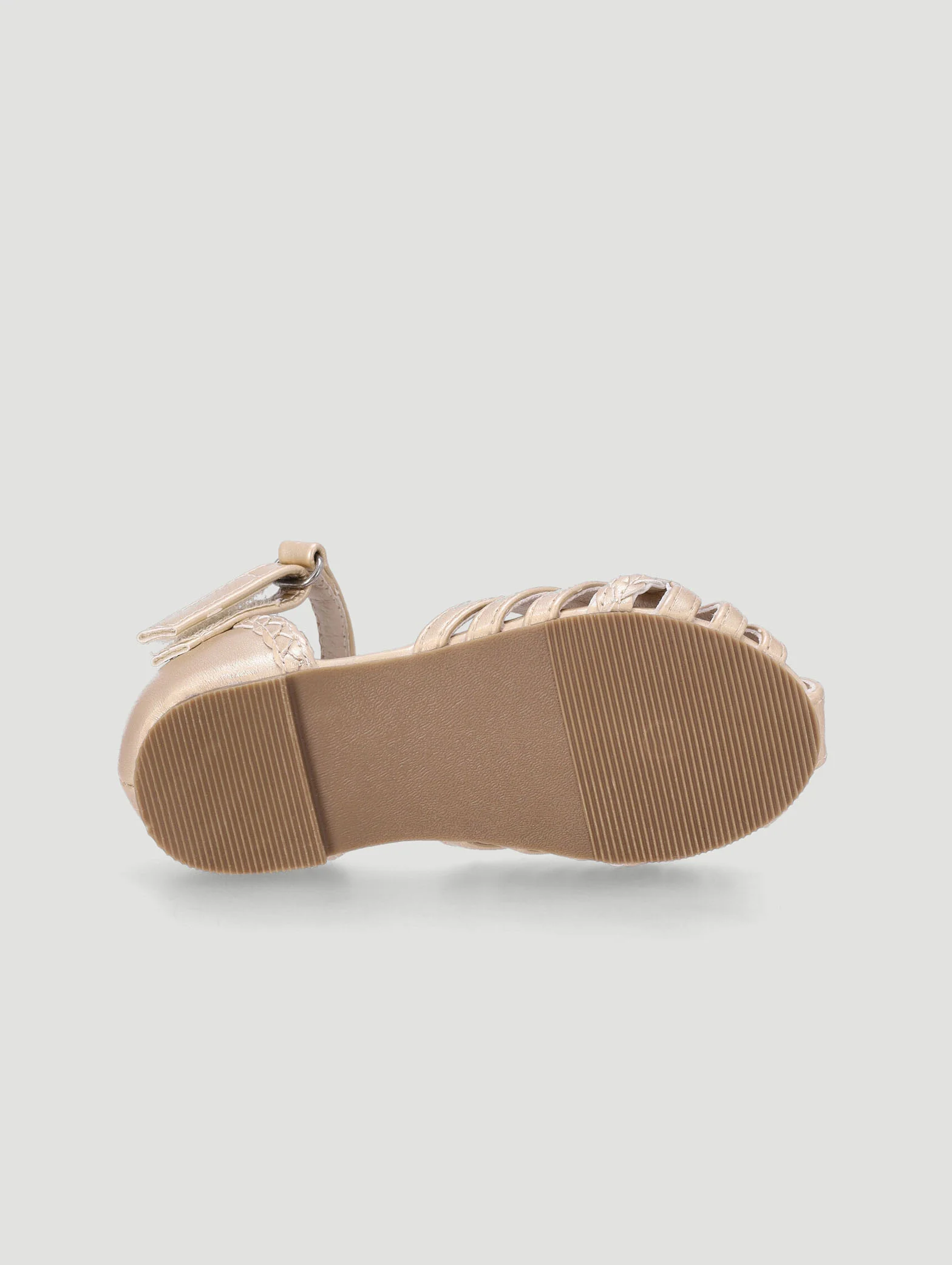 Keedo Girls Caged Sandal - Gold - Image 6