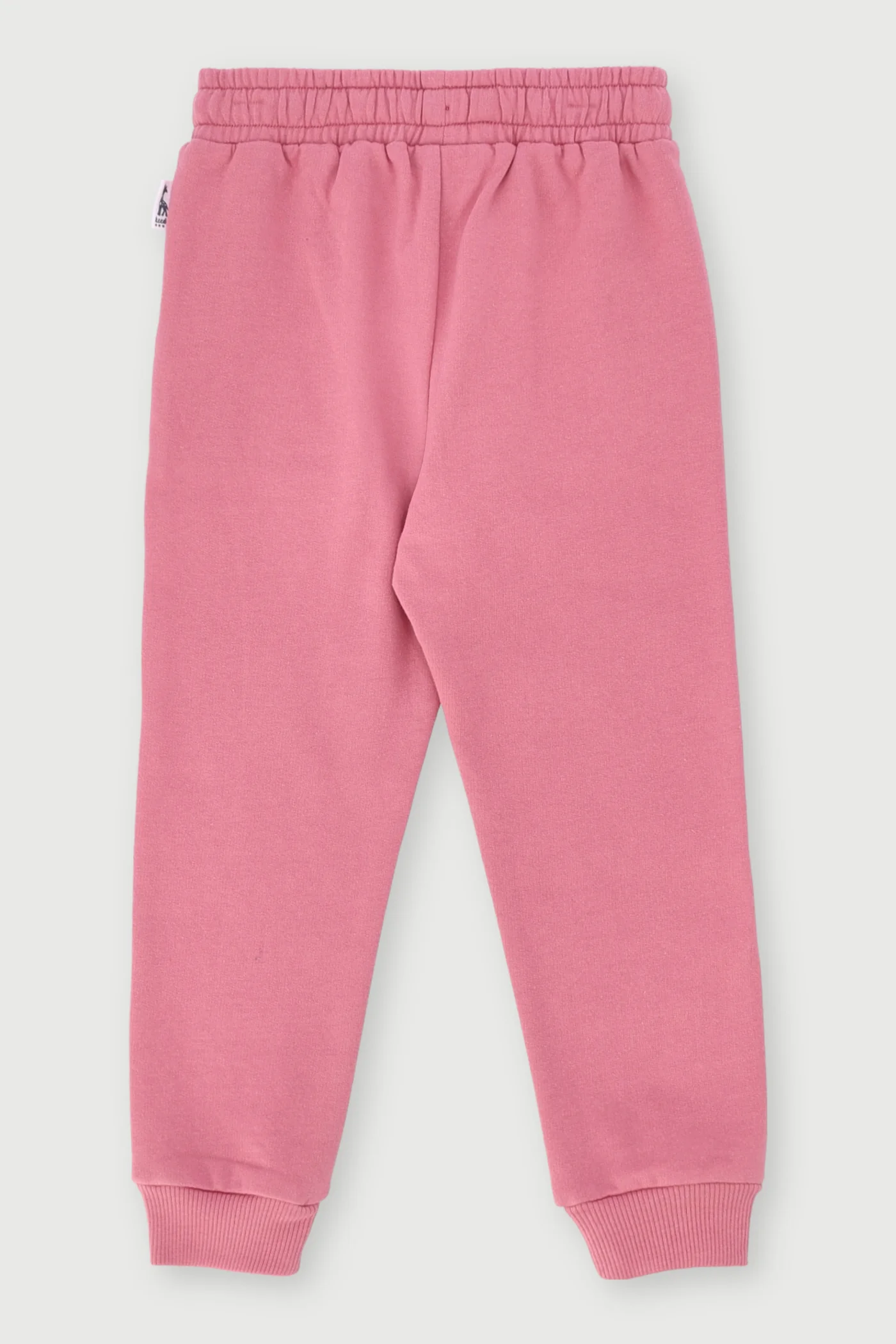 Keedo Girls Core Fleece Jogger - Dusty Pink - Image 3