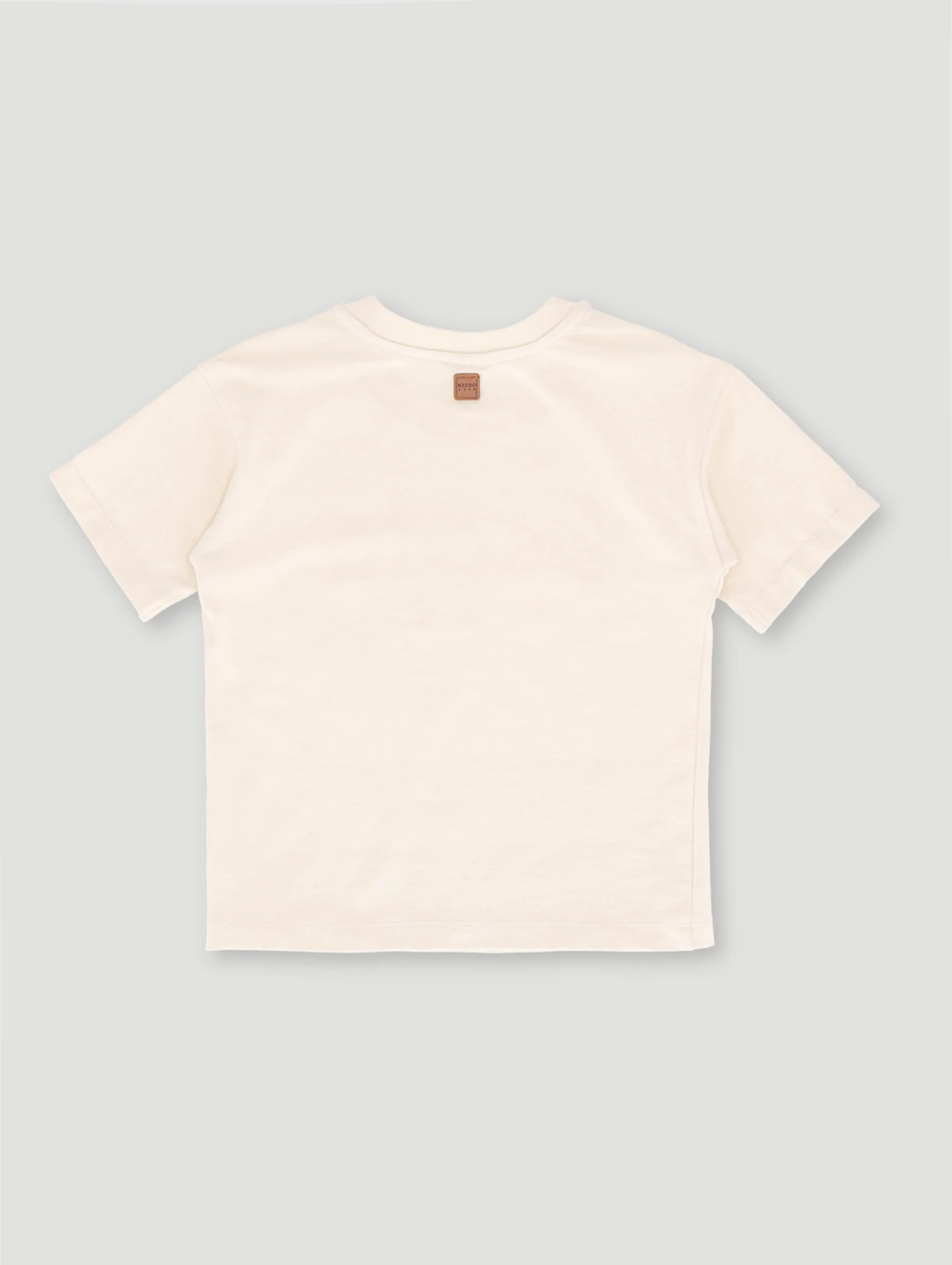 Keedo Girls Core Tee - Stone - Image 2