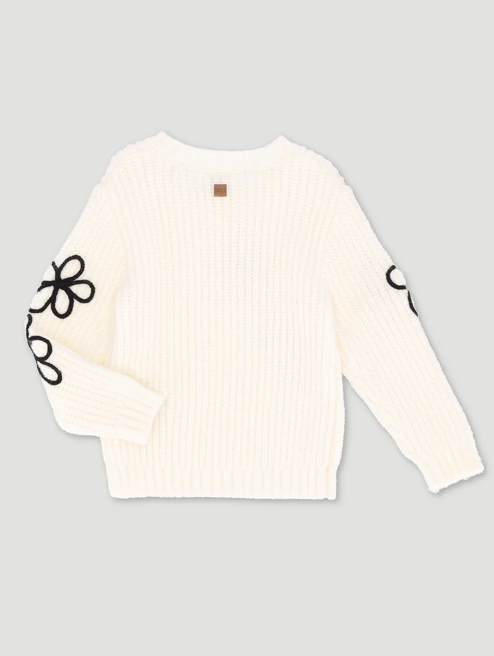 Keedo Girls Cornelli Flower Knitwear - Image 2
