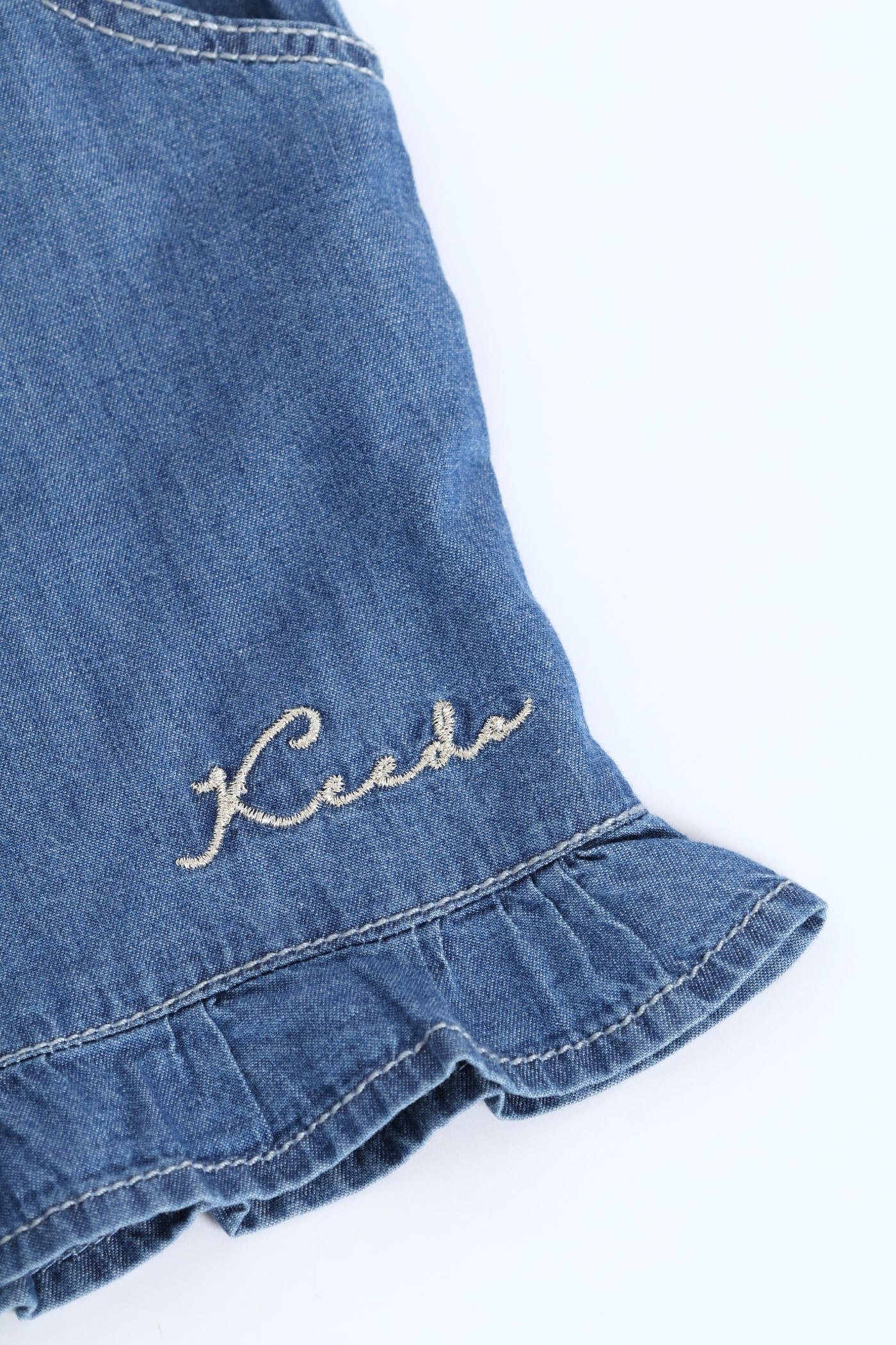 Keedo Girls Denim Short - Denim - Image 2