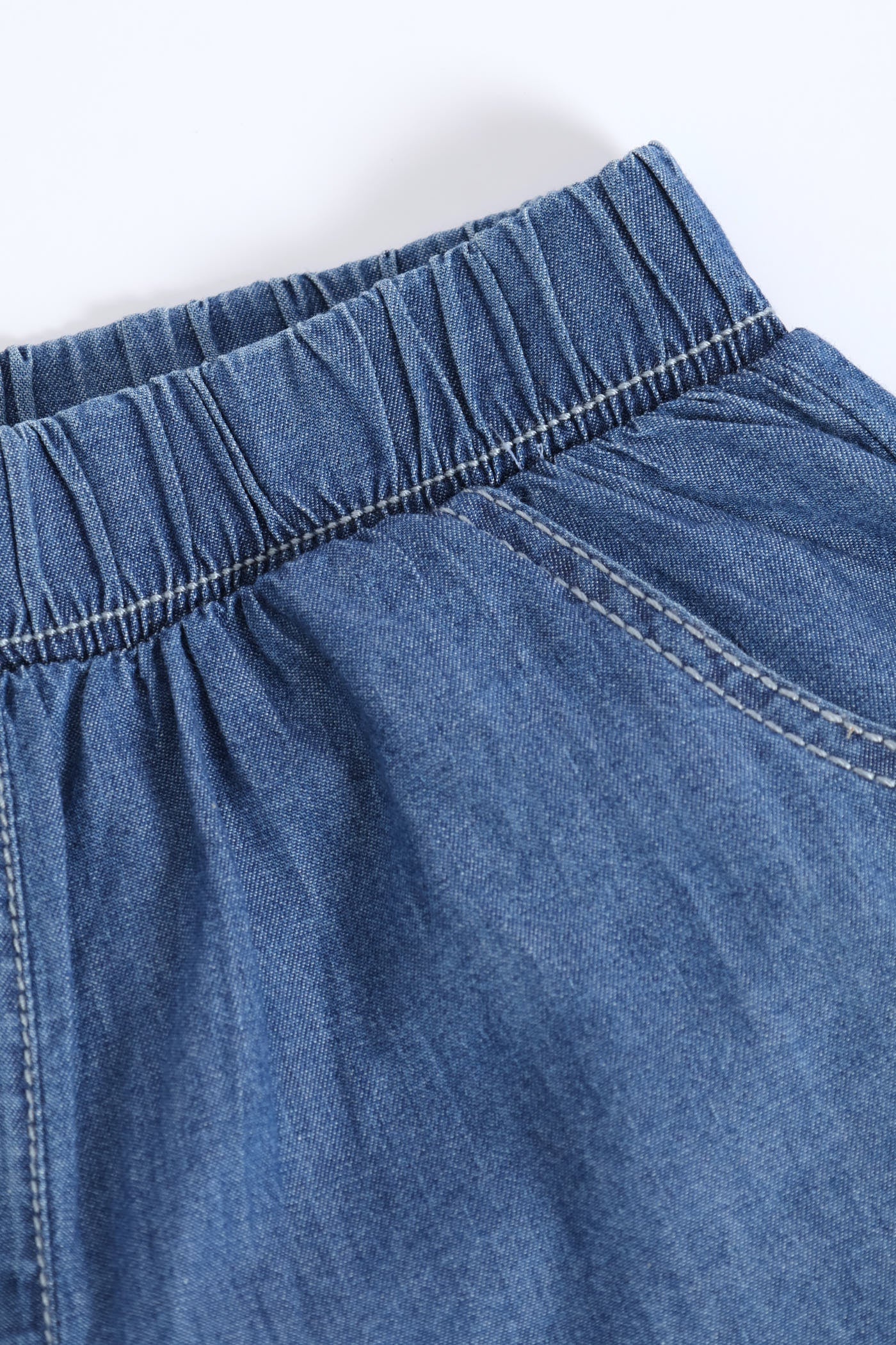 Keedo Girls Denim Short - Denim - Image 3