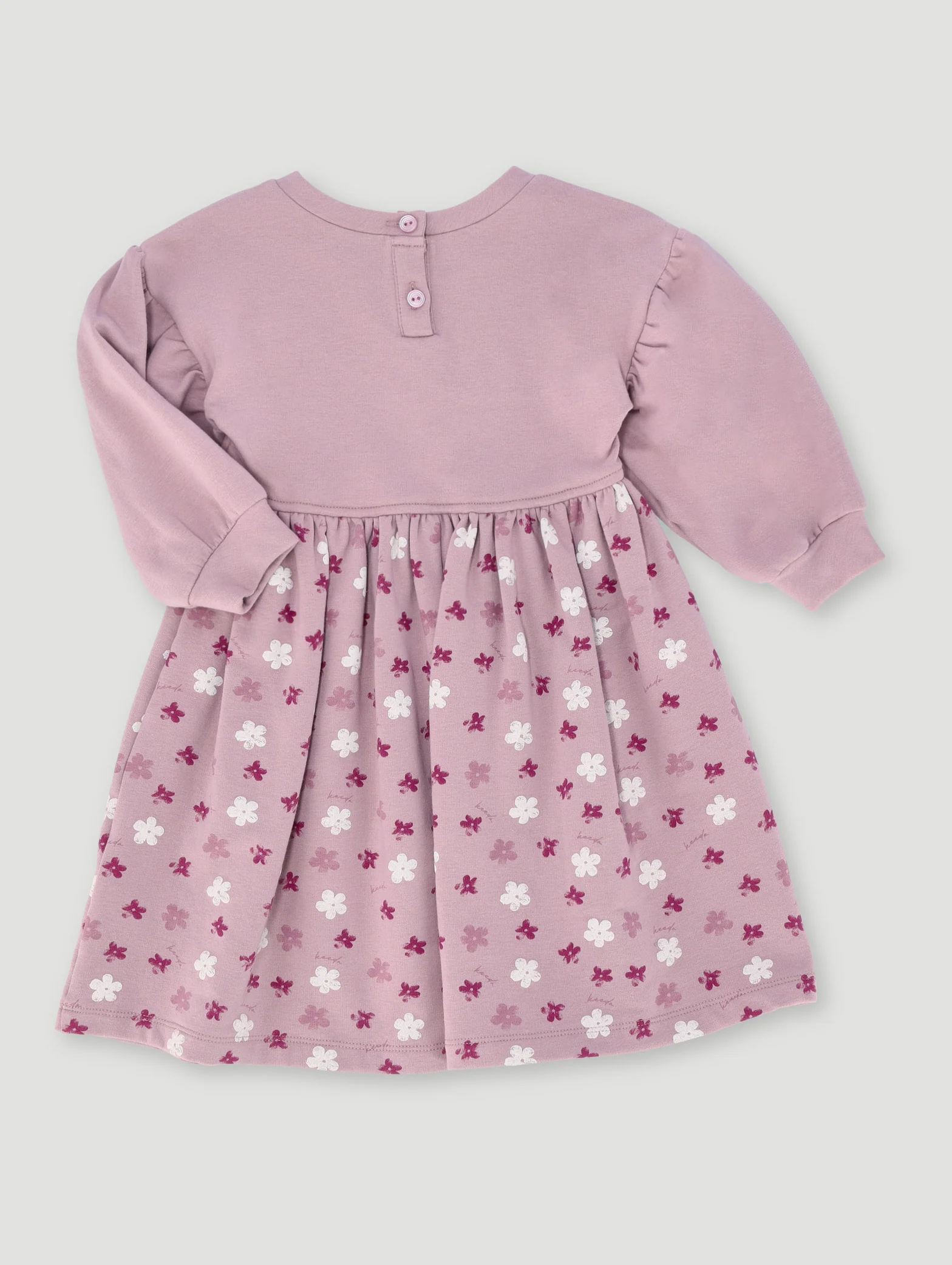 Keedo Girls Fashion Dress - Mauve - Image 2