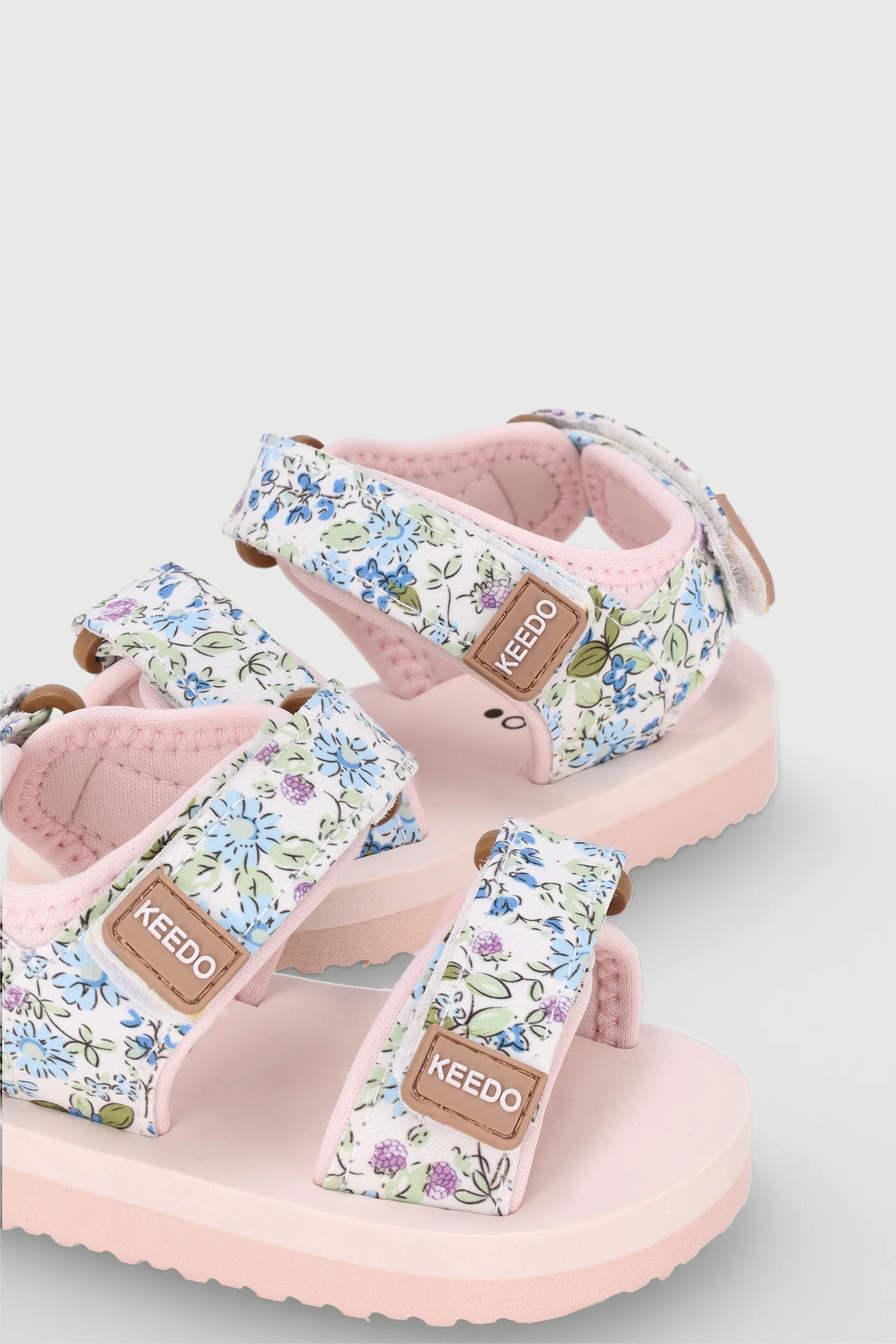 Keedo Girls Floral Sport Sandal - Multi - Image 3