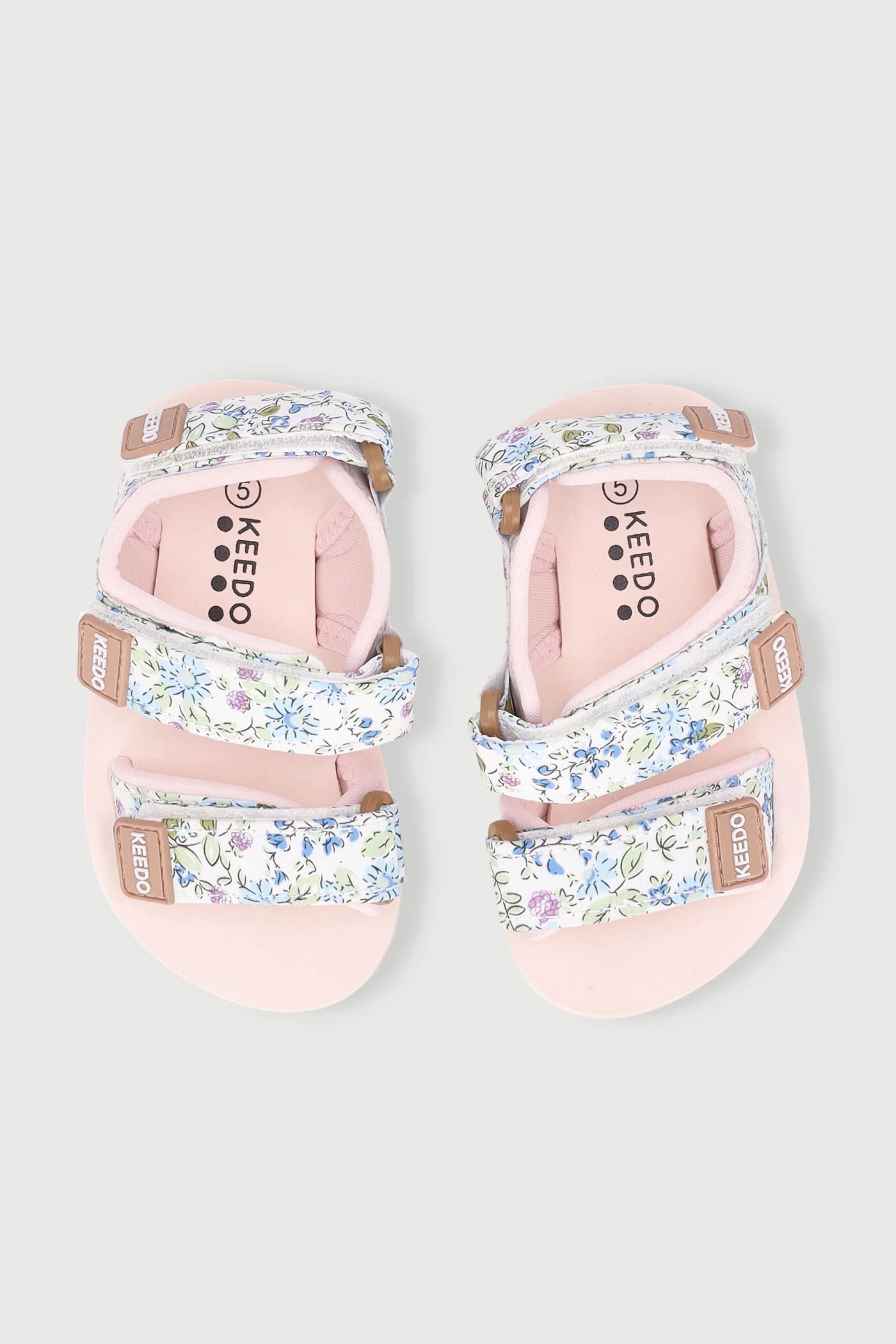 Keedo Girls Floral Sport Sandal - Multi - Image 5