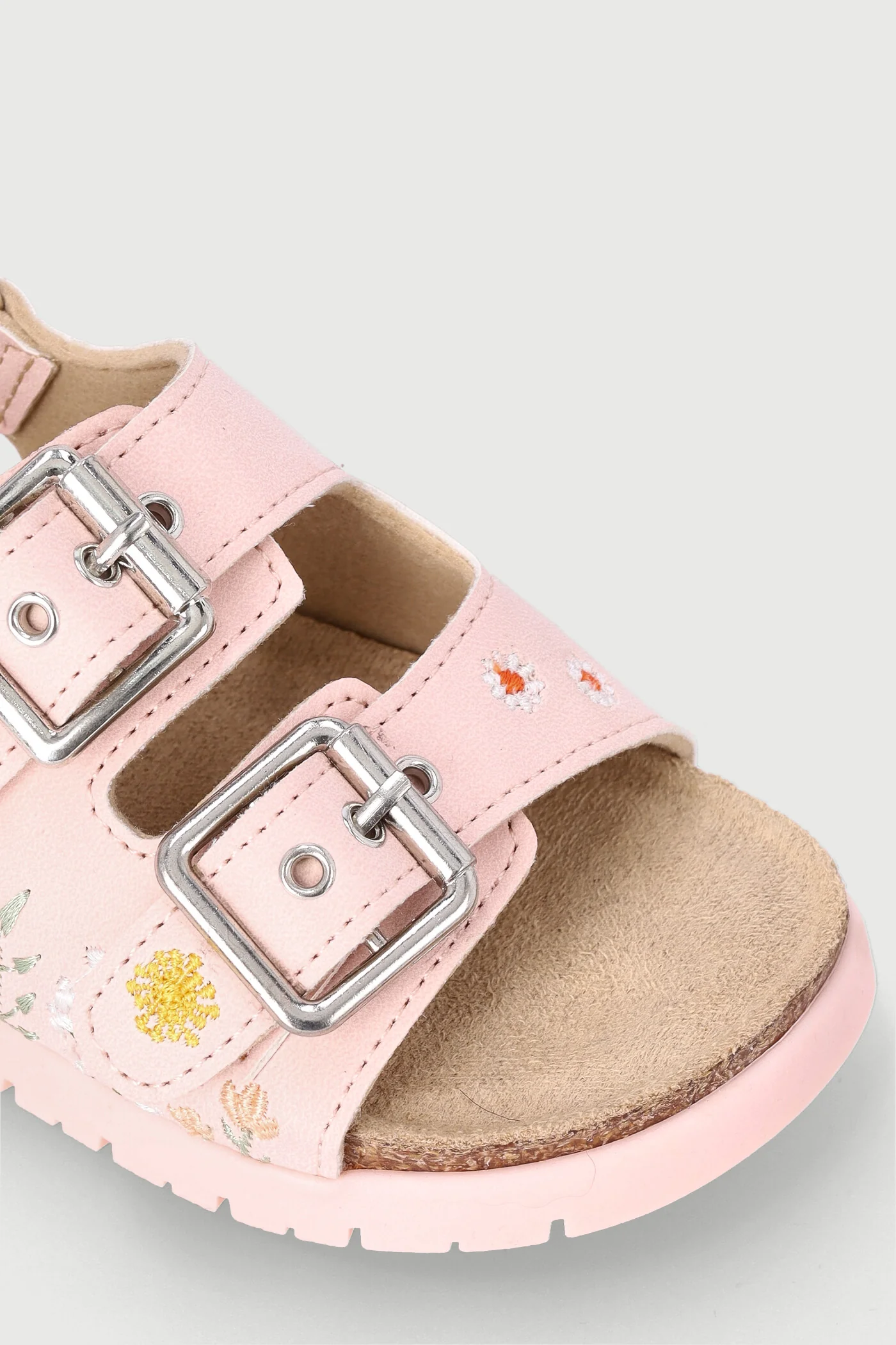 Keedo Girls Flower Health Sandal - Pink - Image 3