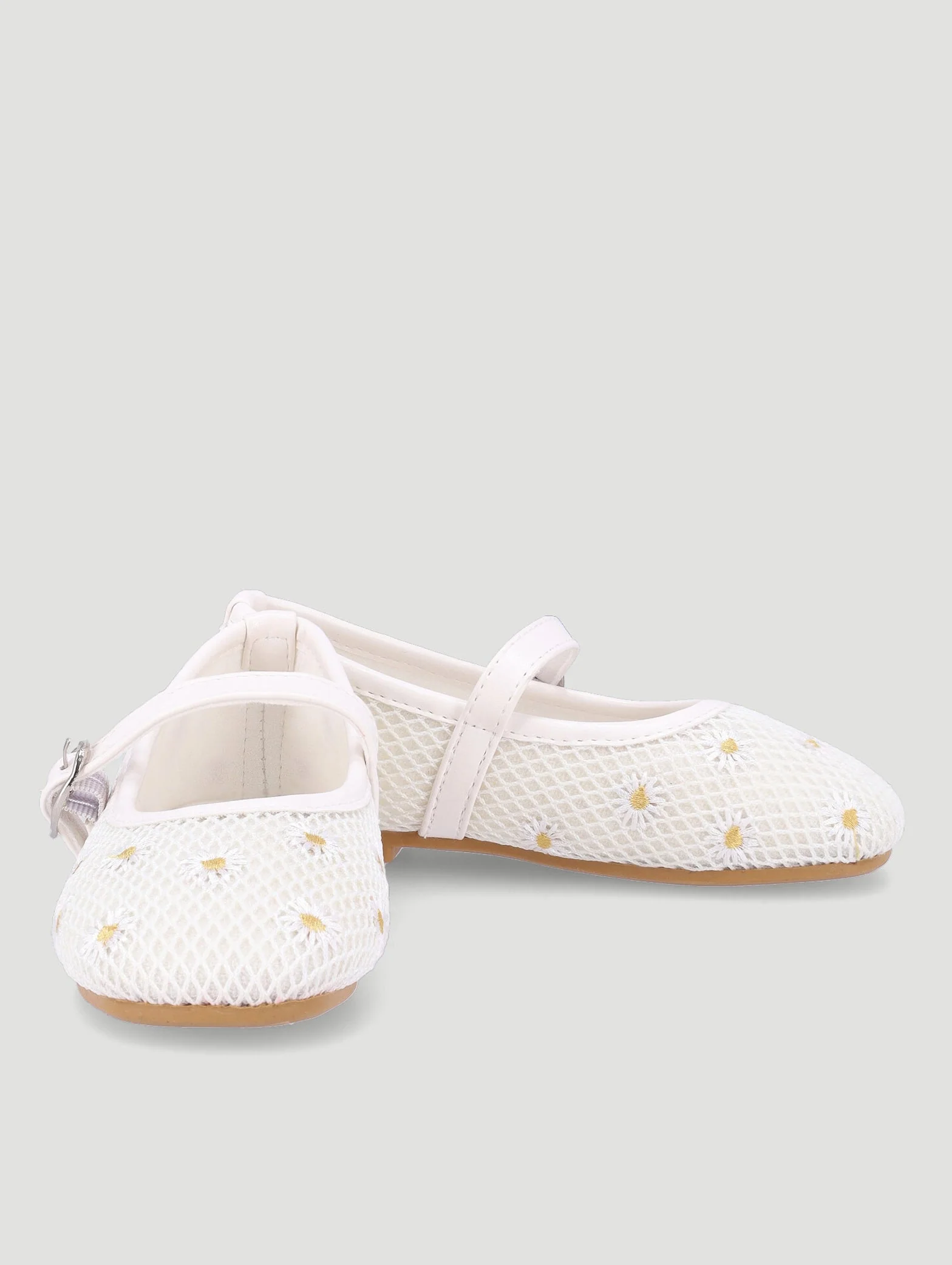 Keedo Girls Lace Occasion Pump - Cream - Image 2