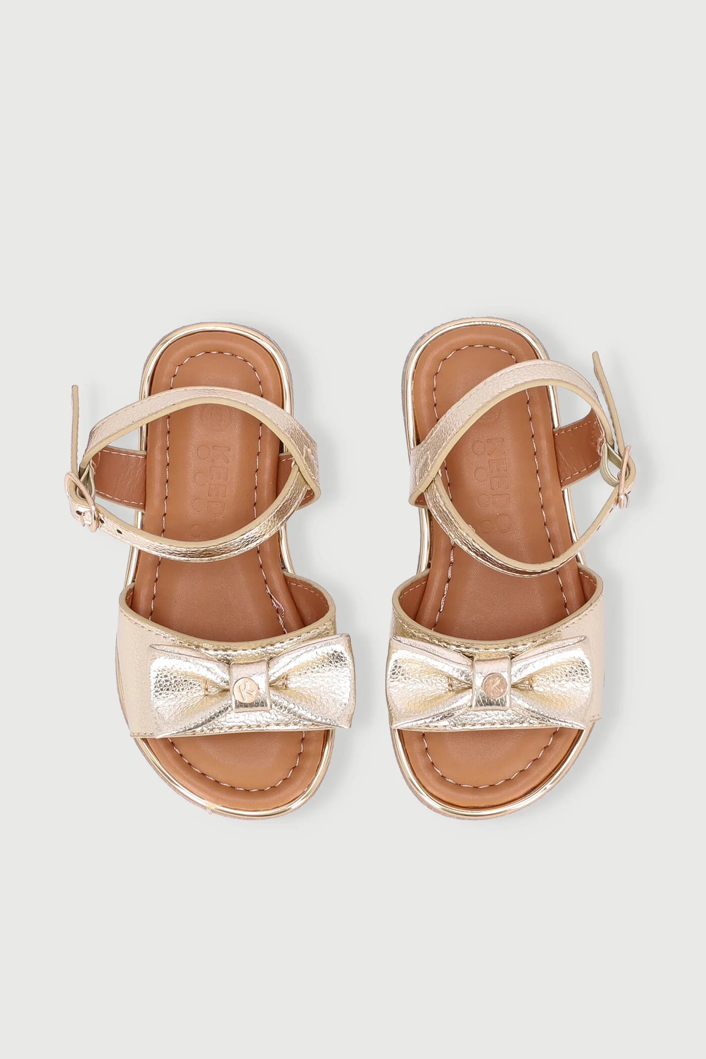 Keedo Girls Occasion Sandal - Gold - Image 4