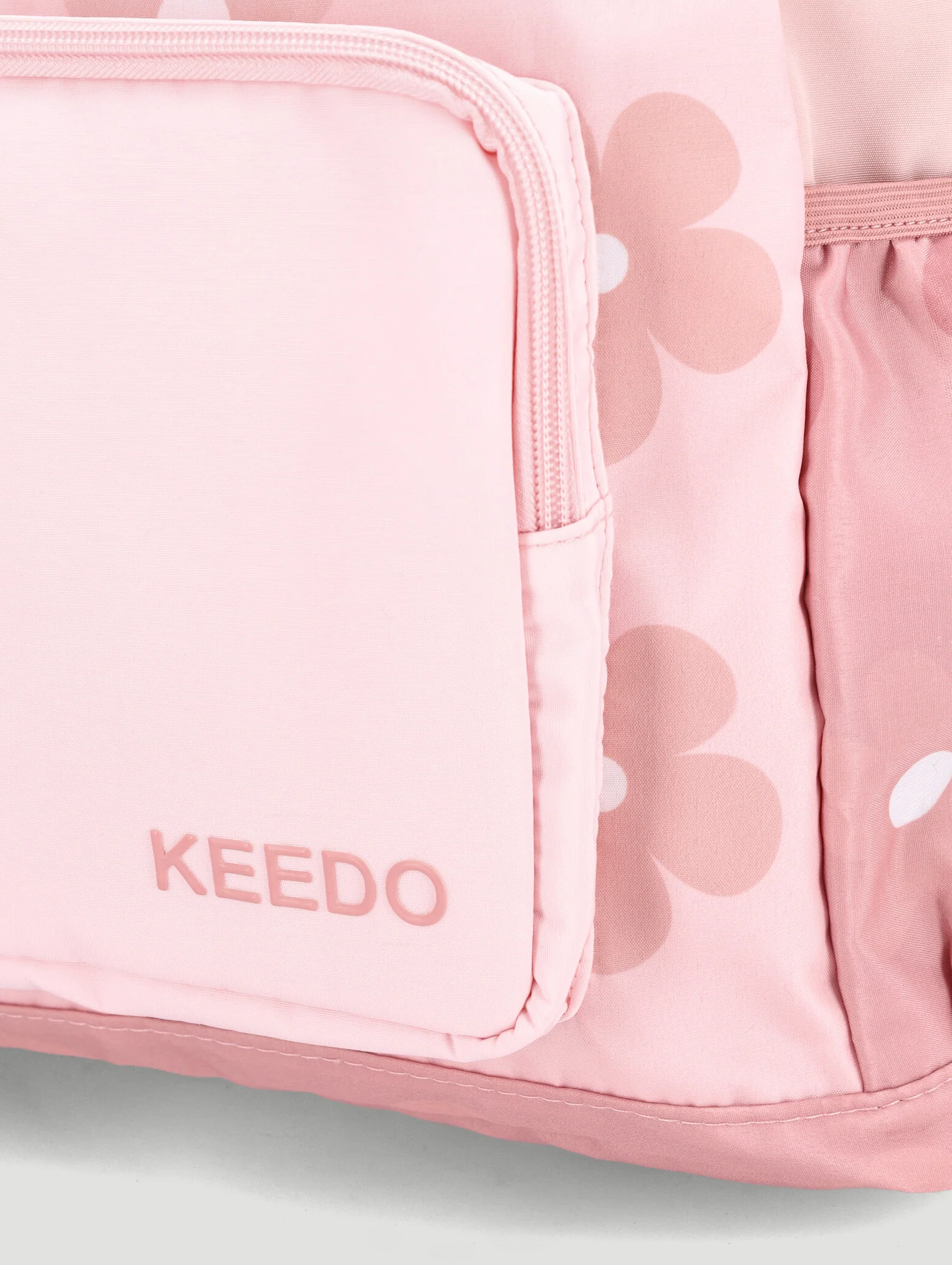 Pre-Girls Towelling Flower Backpack - Image 3