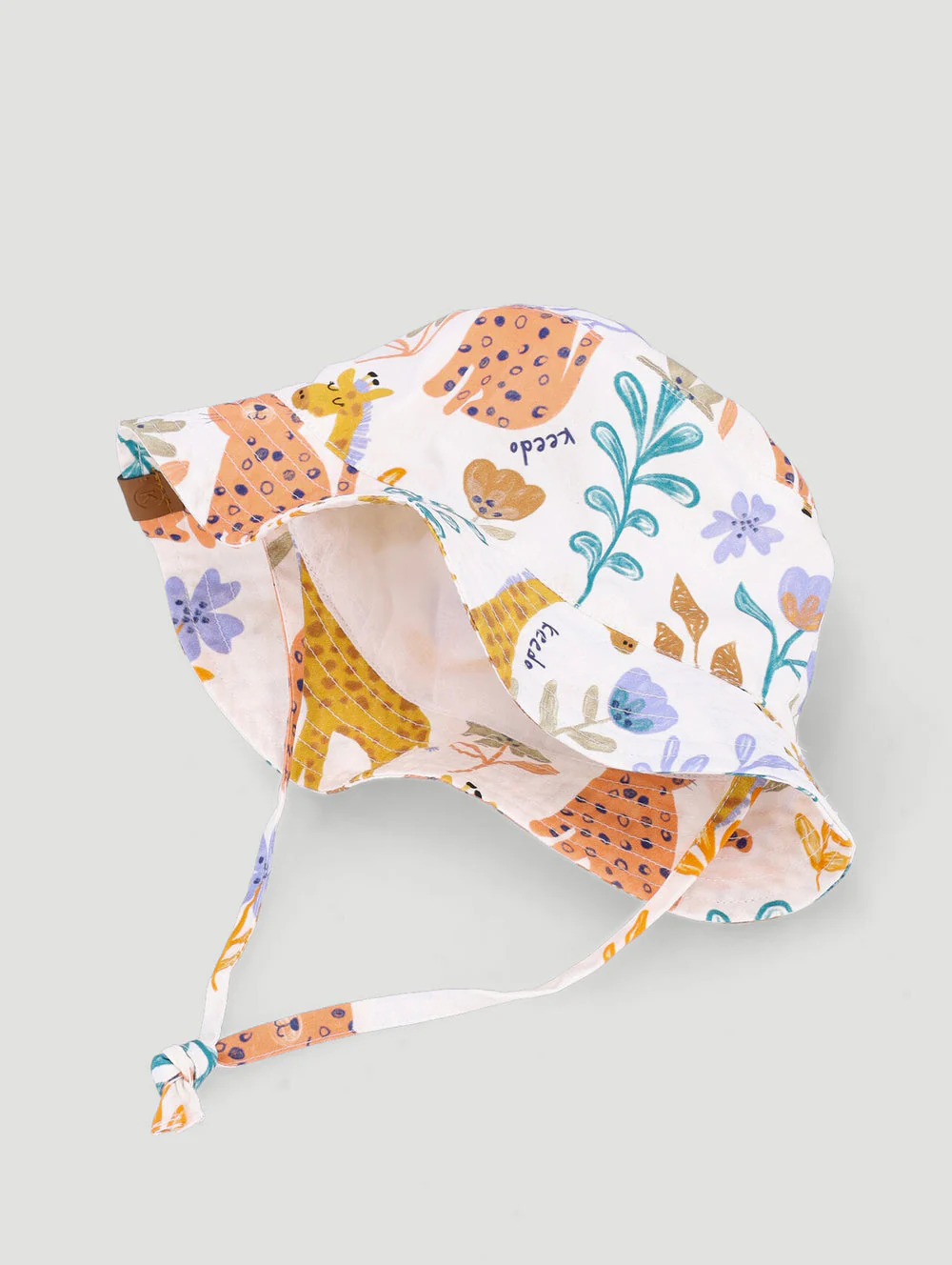 Keedo Safari Bucket Hat - Cream - Image 2