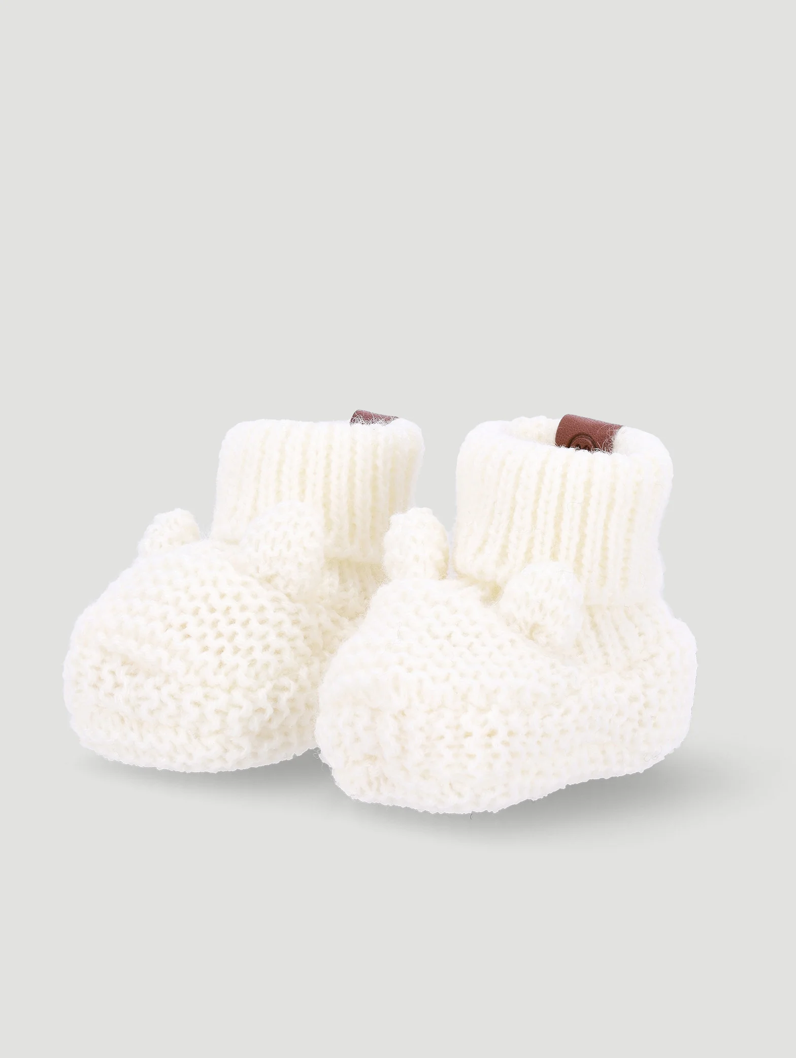 Keedo Unisex Knitted Baby Booties - Image 3