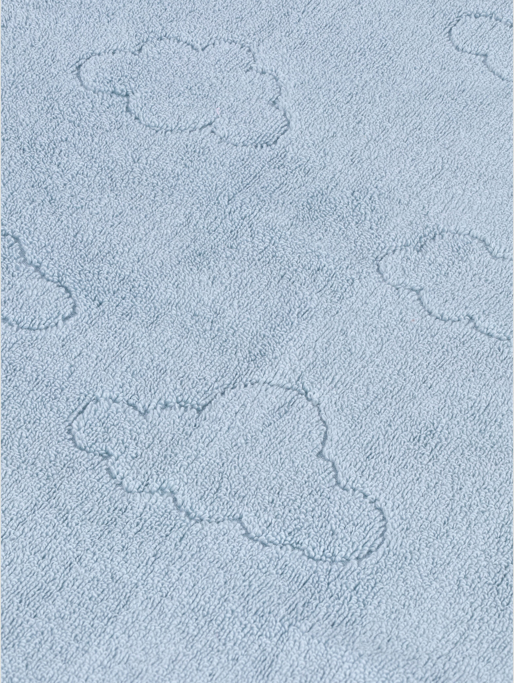 Keedo Zero Twist Luxury Embroidered Towel - Blue - Image 2