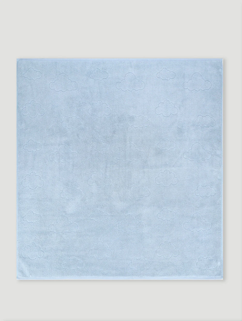 Keedo Zero Twist Luxury Embroidered Towel - Blue - Image 3