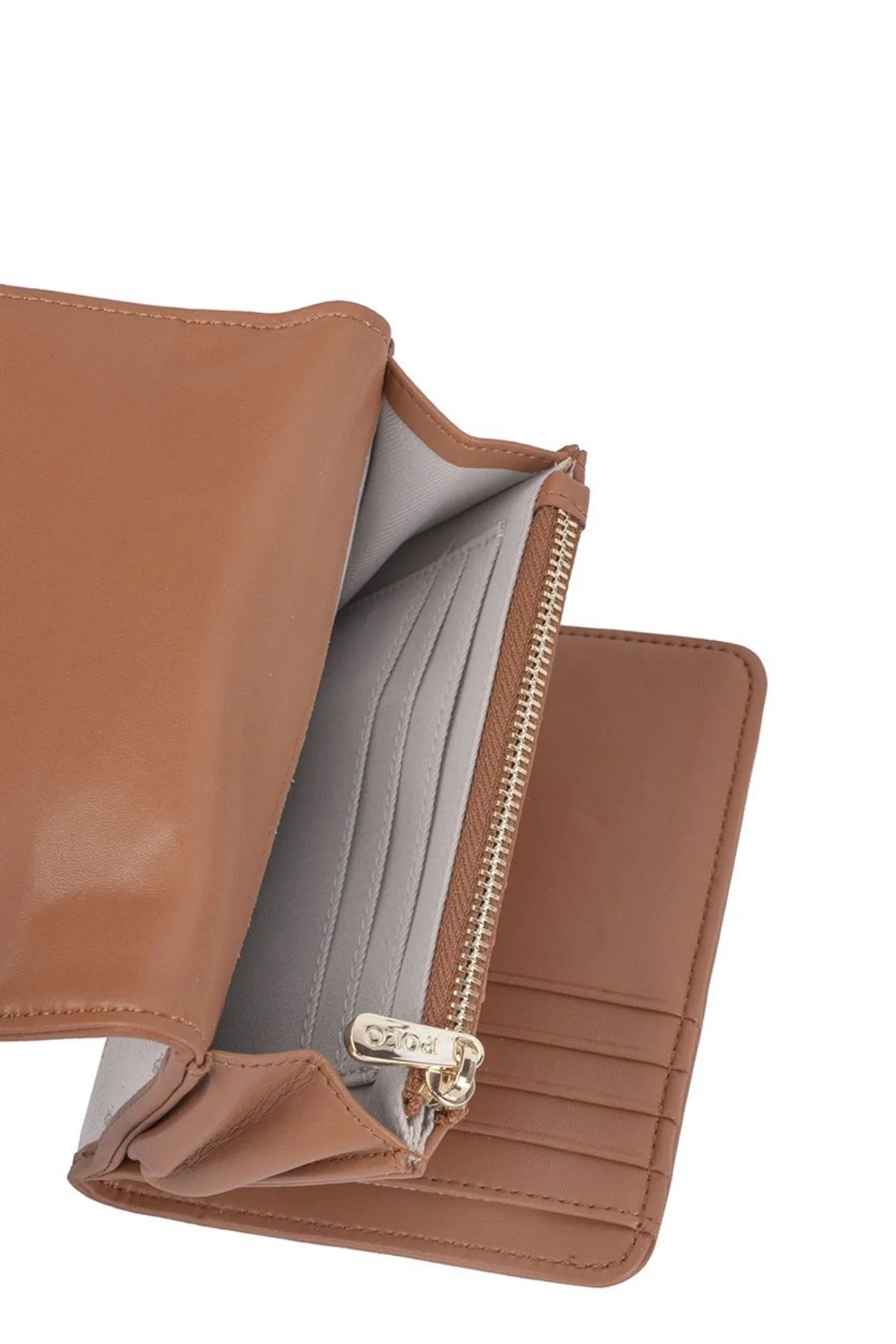Kelsey Medium Trifold Purse - Grey - Image 5