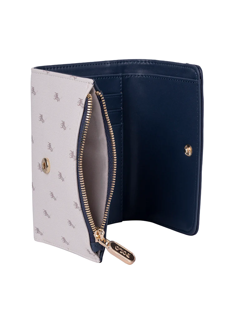 Kensington Compact Trifold Purse - Blue - Image 3