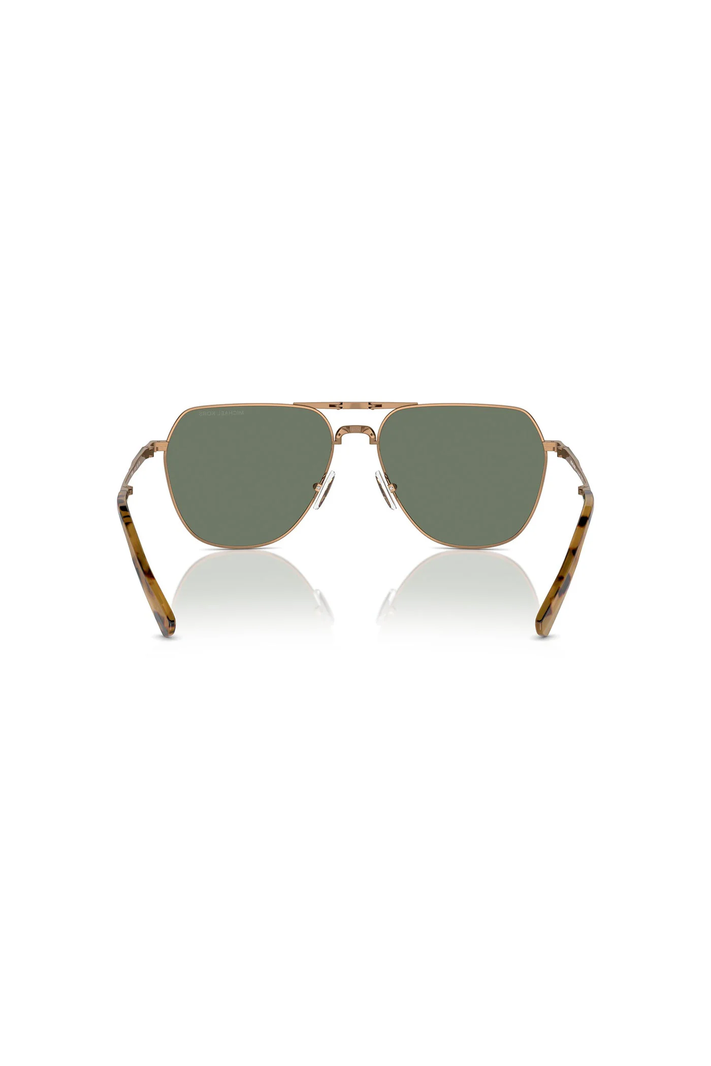Keswick Foldable Aviator Sunglasses - Gold - Image 5