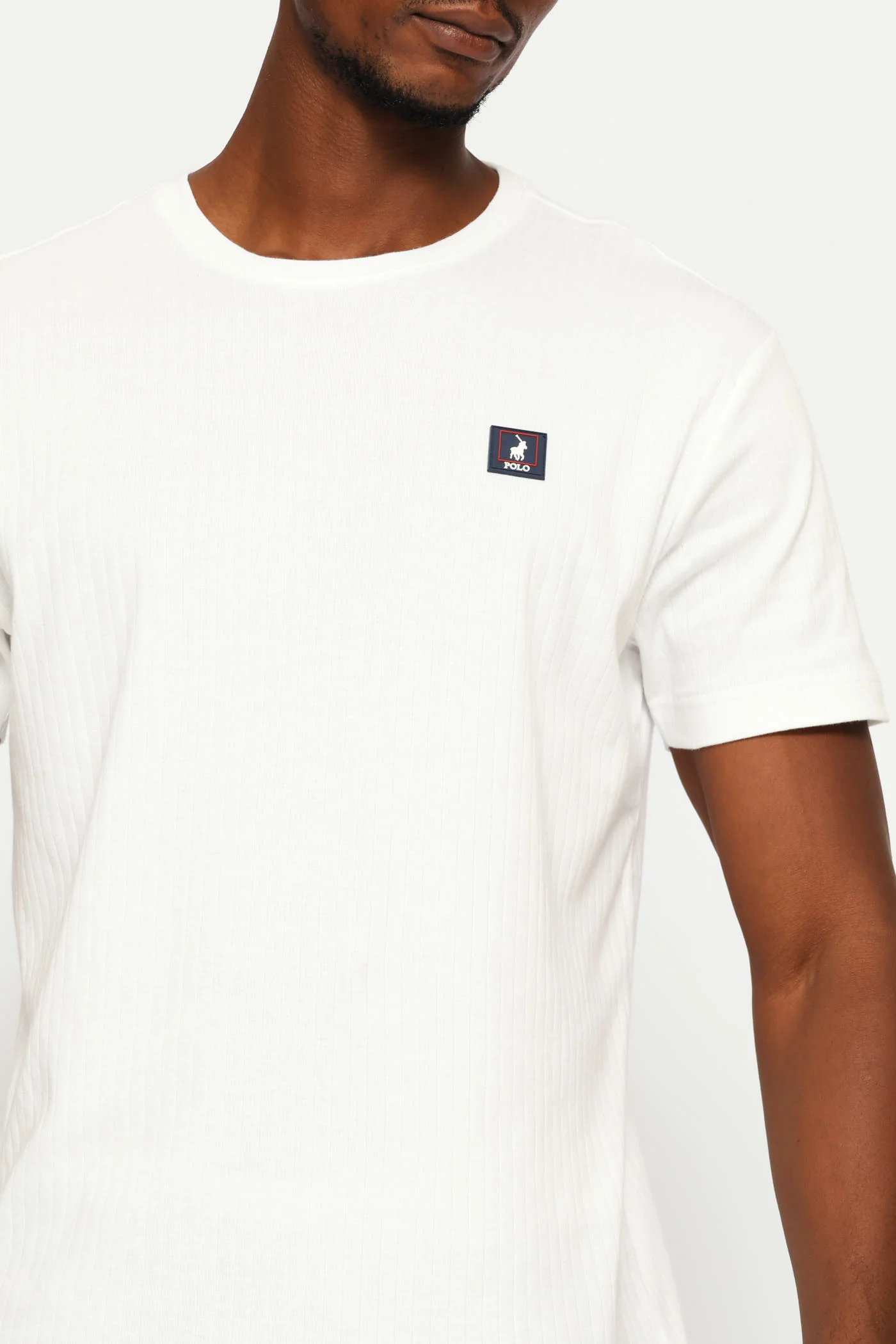 Khethiwe Rib Tee - White - Image 2