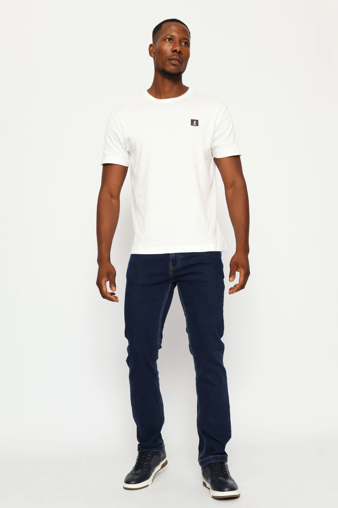 Khethiwe Rib Tee - White - Image 5