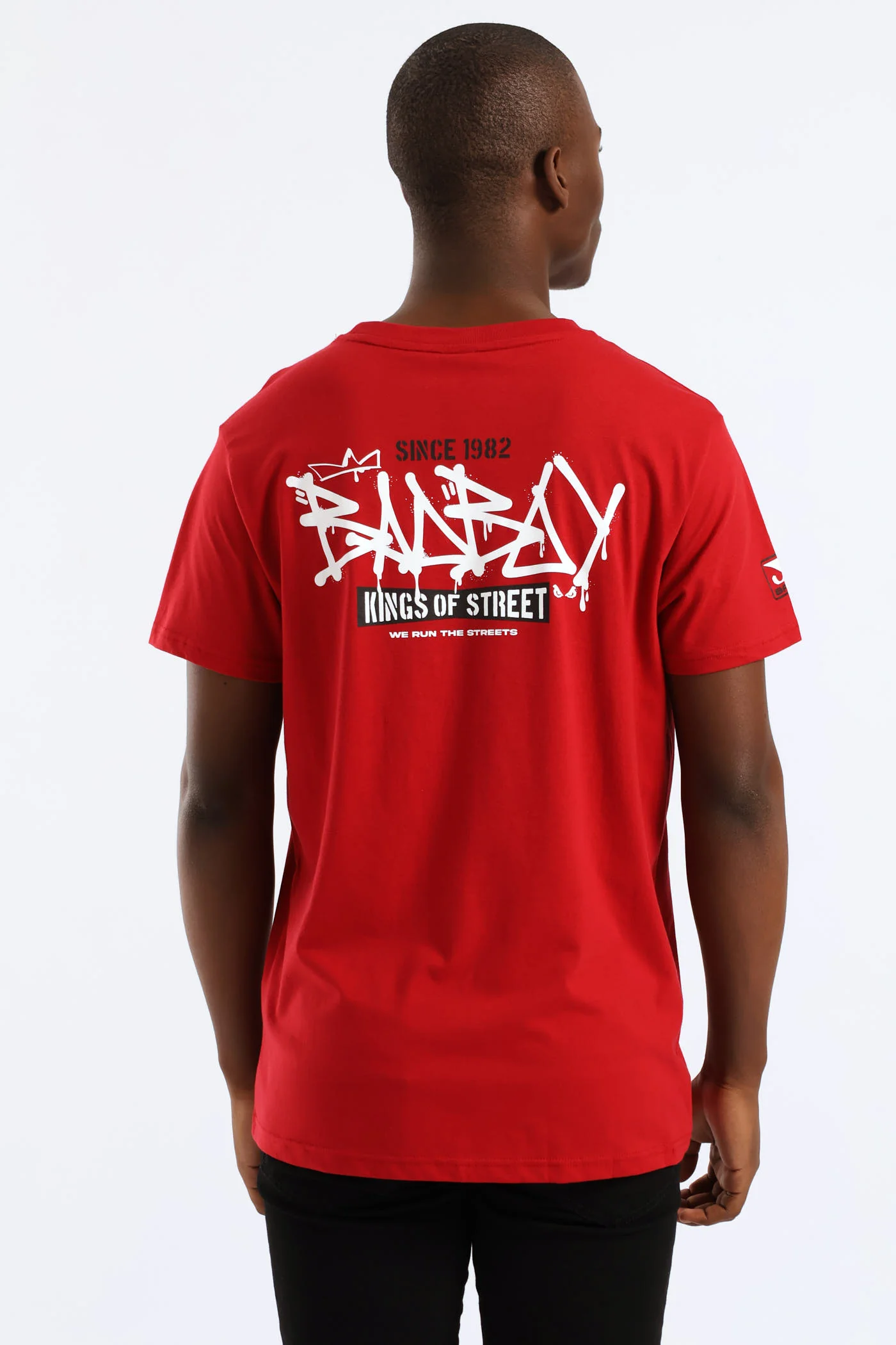 King Of The Streets Tee - Red - Image 2