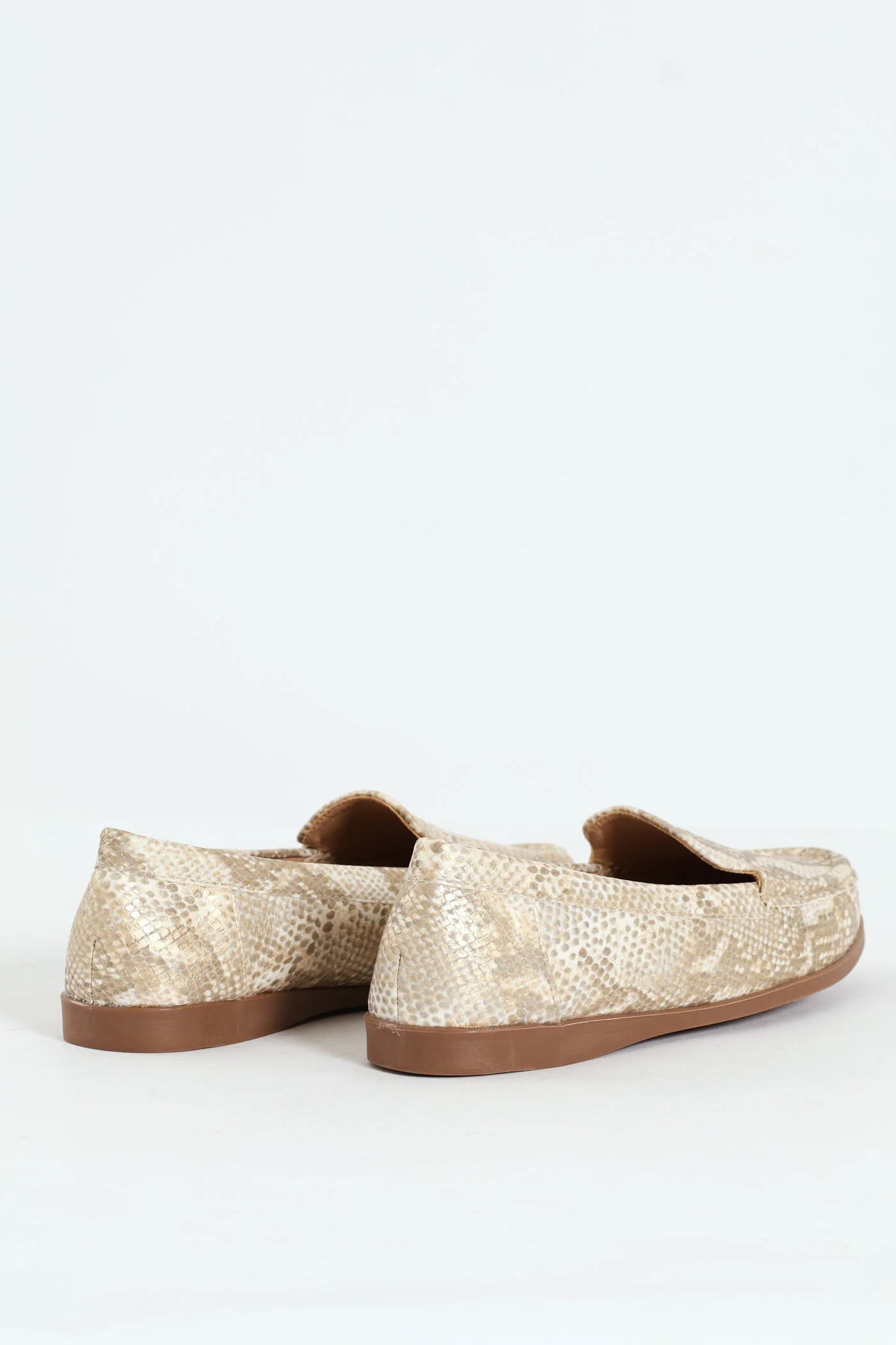 Kinsey Metallic Animal Loafer - Gold - Image 2