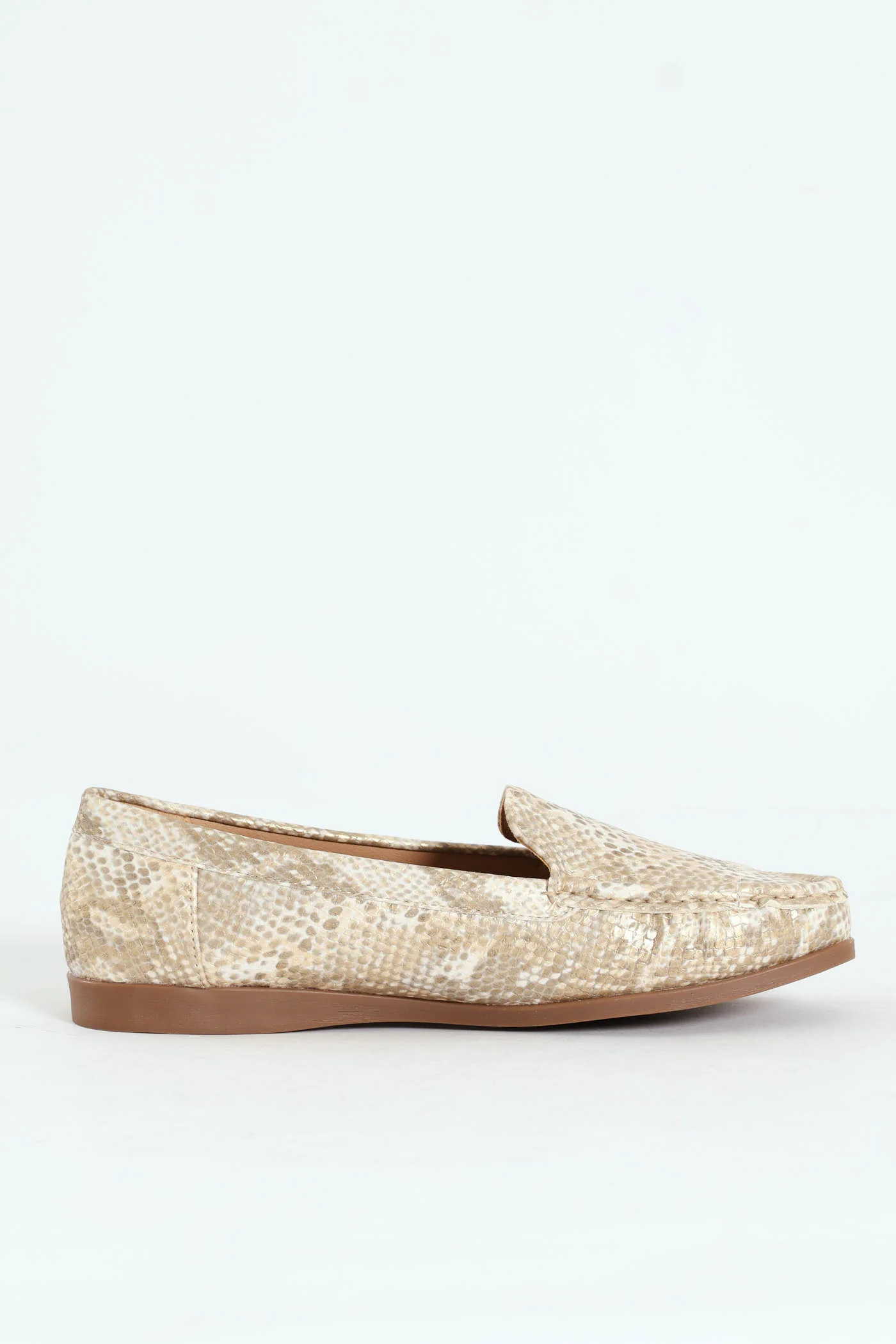 Kinsey Metallic Animal Loafer - Gold - Image 4
