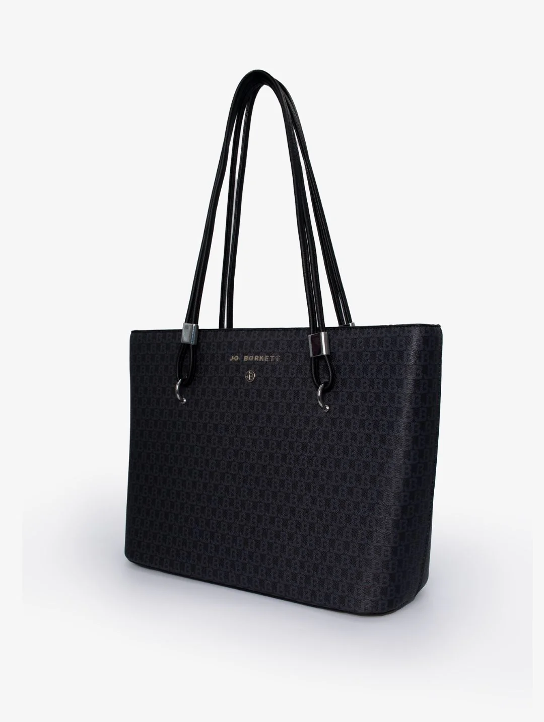 Kira Logo Shopper Bag - Black - Image 3