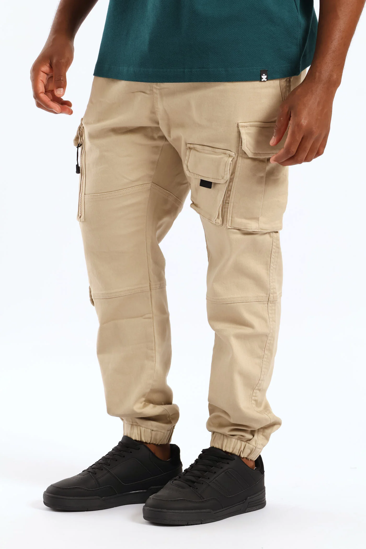 Knit Jogger - Stone - Image 3