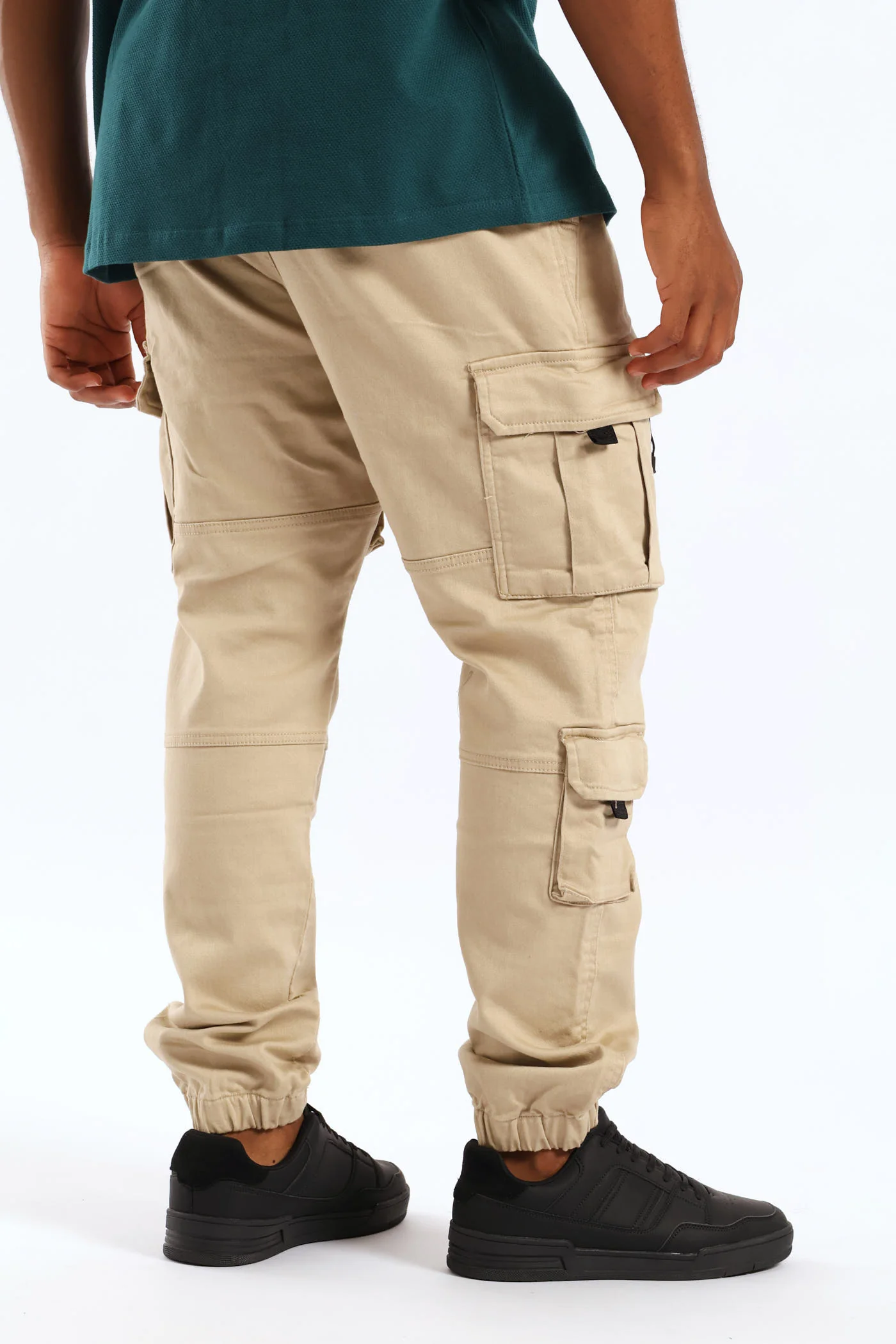 Knit Jogger - Stone - Image 4