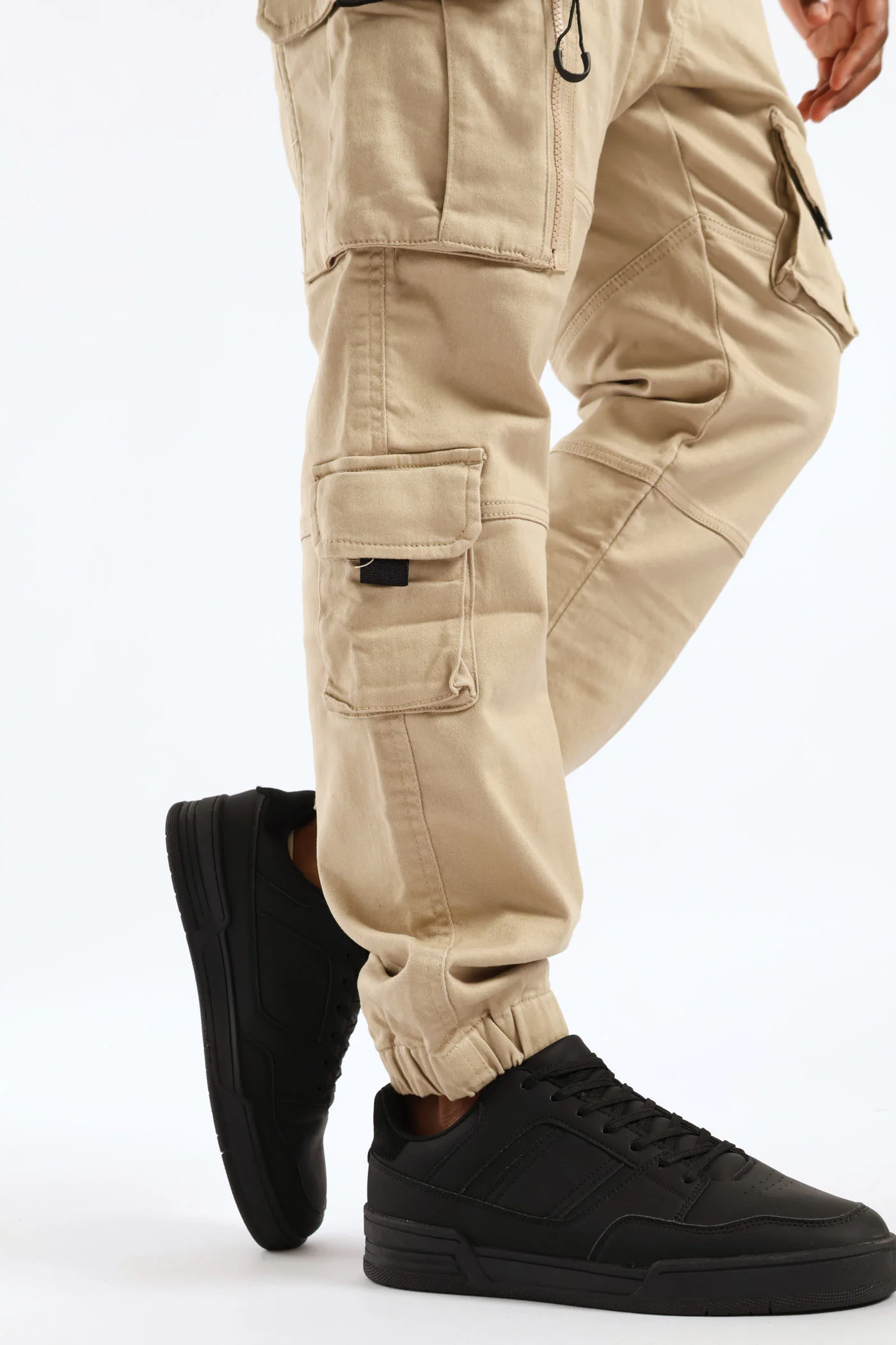 Knit Jogger - Stone - Image 5