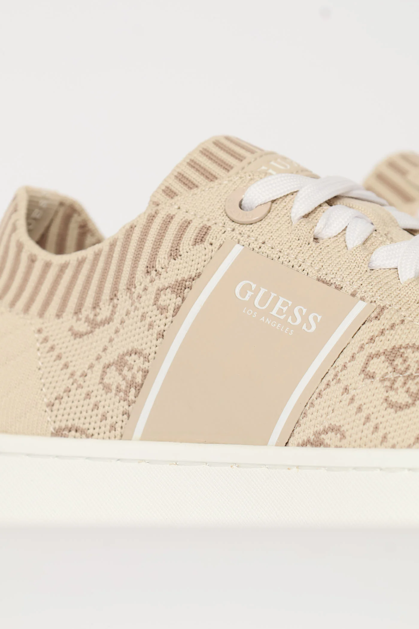 Knit Sneaker - Beige - Image 7