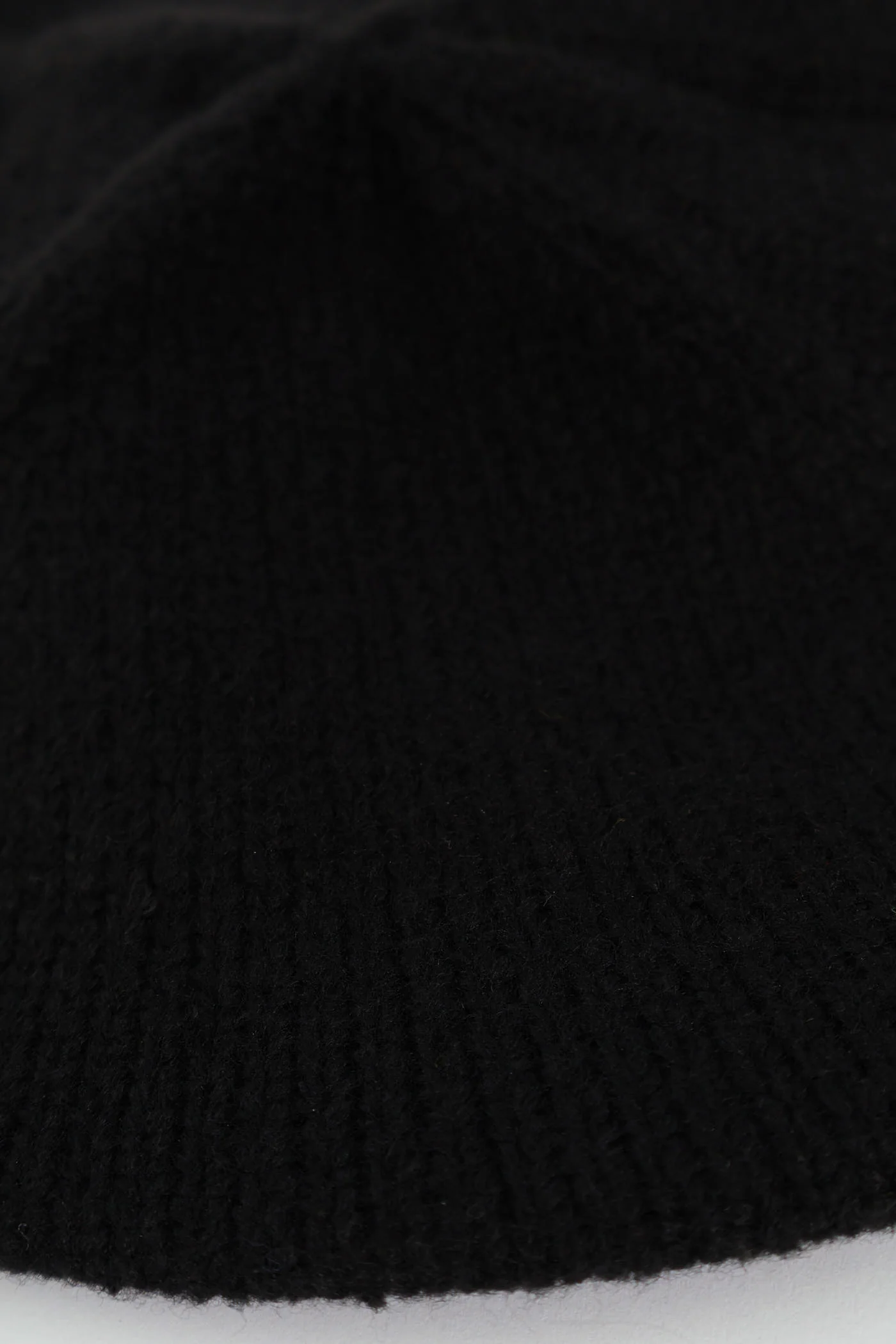 Knitted Beret - Black - Image 2