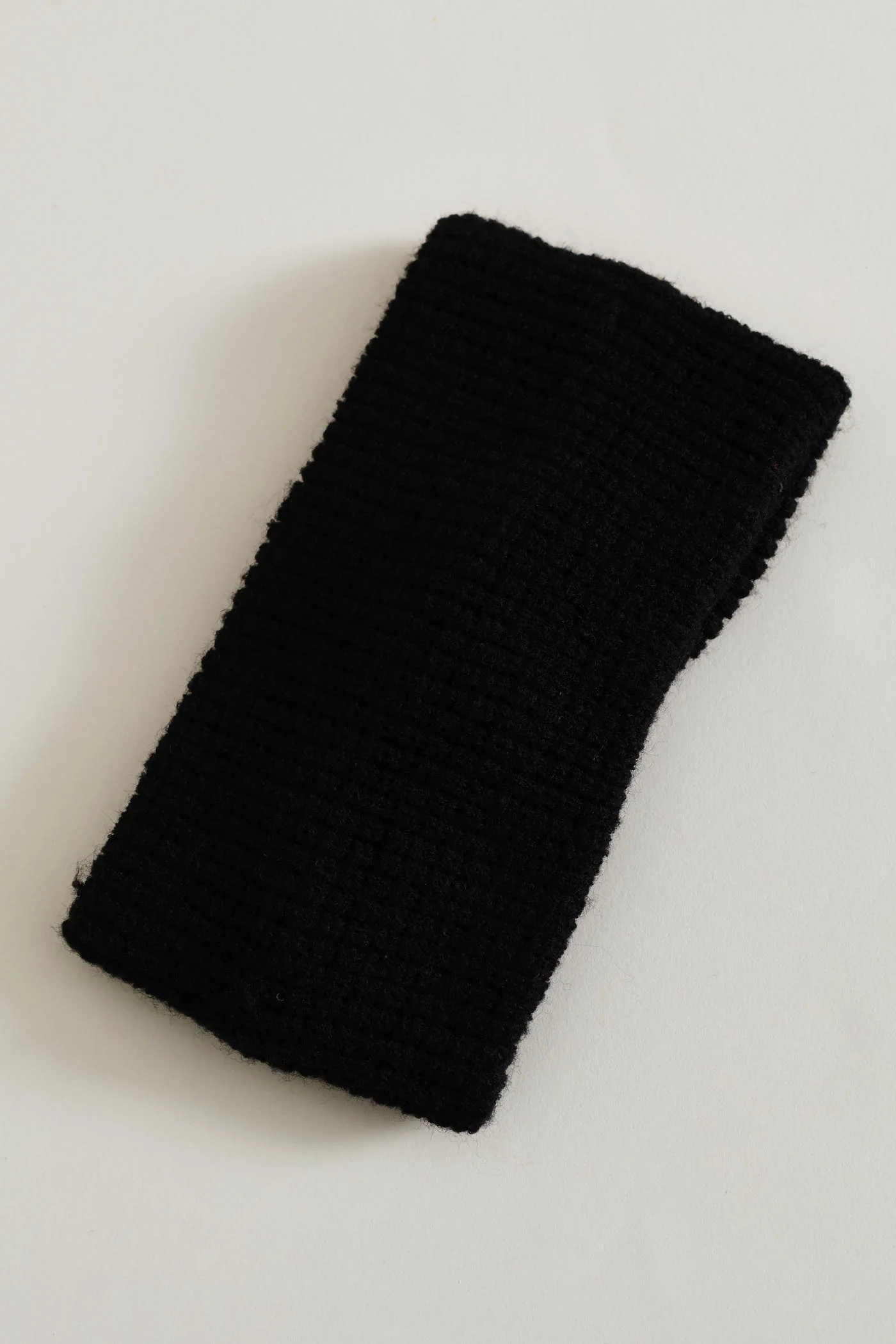 Knitted Twist Headband - Black - Image 3