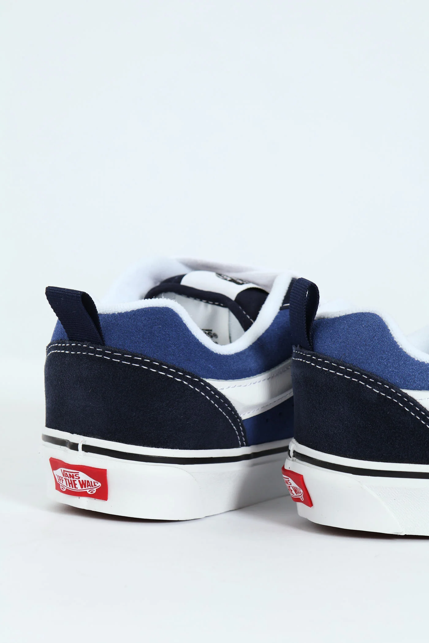 Knu Skool Chunky Lace Up Sneaker - Navy/White - Image 8