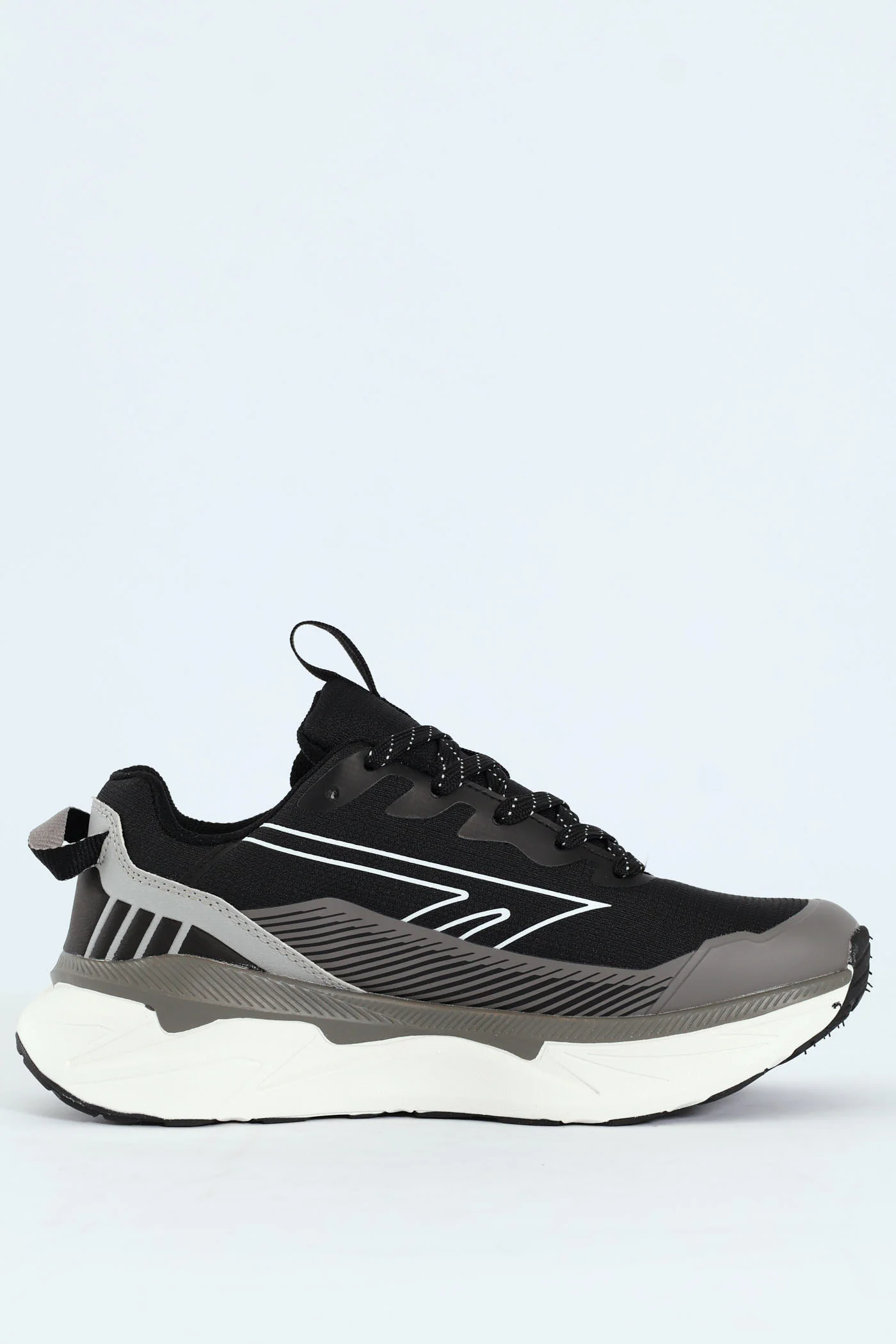 Komodo Lace Up Trainer - Black - Image 4