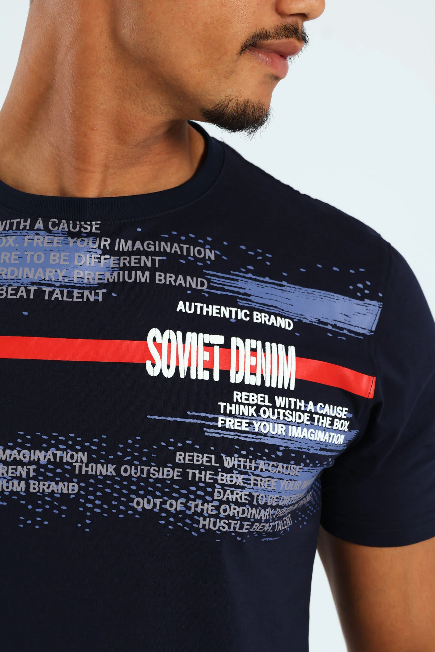 Konrad Tee - Navy - Image 3