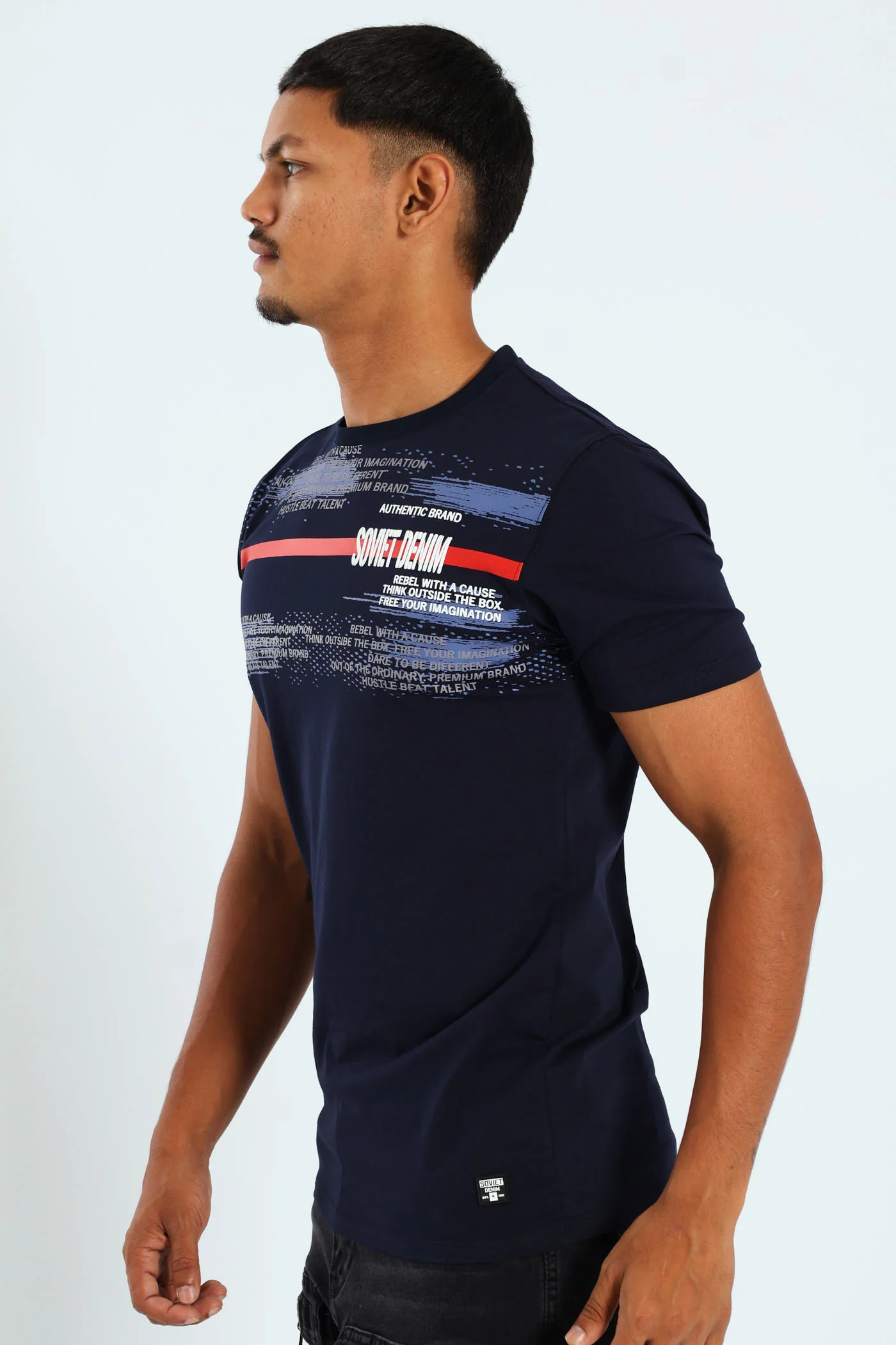 Konrad Tee - Navy - Image 4