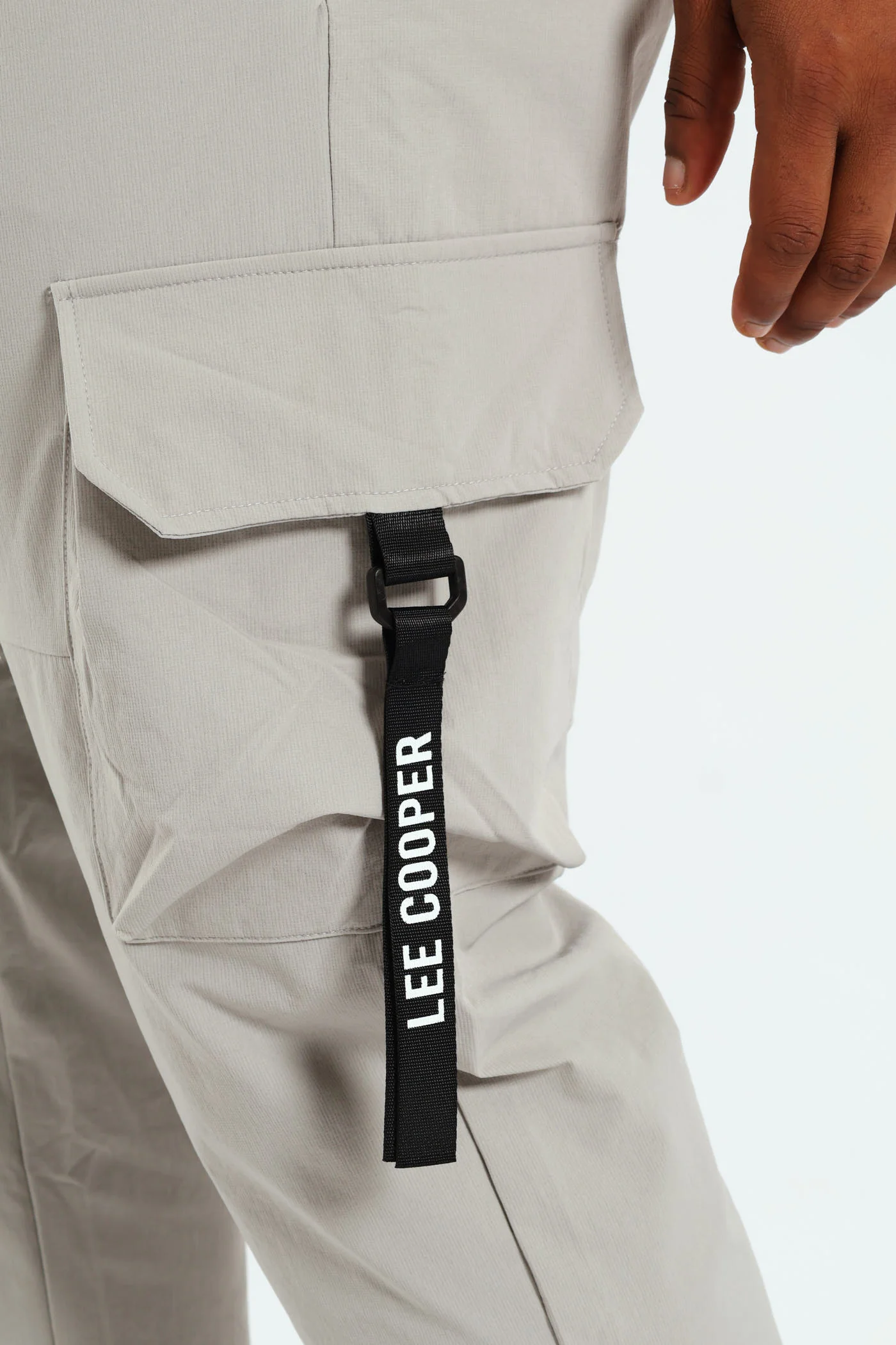 Kurt Nylon Jogger - Light Grey - Image 2